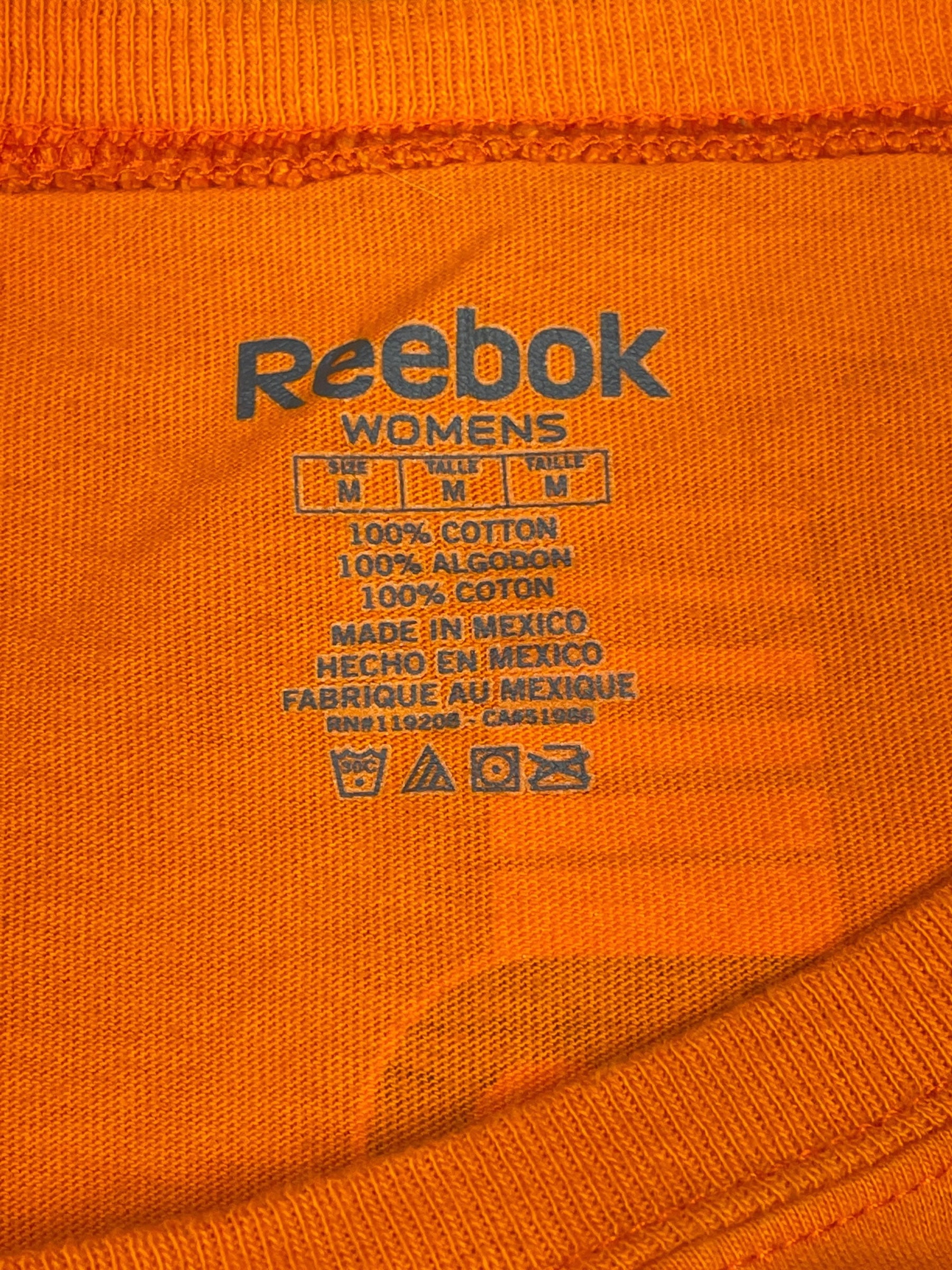 NHL Philadelphia Flyers Reebok Orange T-Shirt Women's Medium