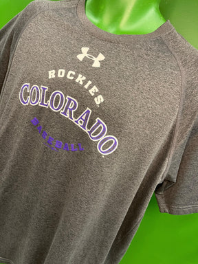 MLB Colorado Rockies Under Armour Heat Gear T-Shirt Men's Large