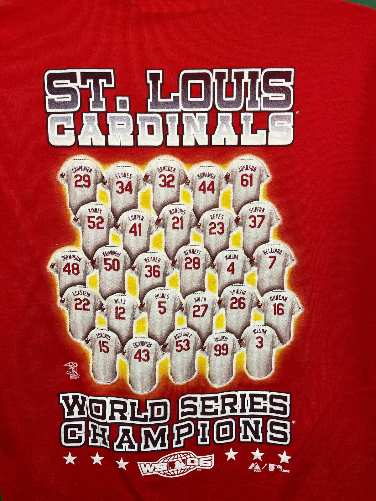 MLB St. Louis Cardinals World Series Champions 06 T-Shirt Youth X-Large 18-20