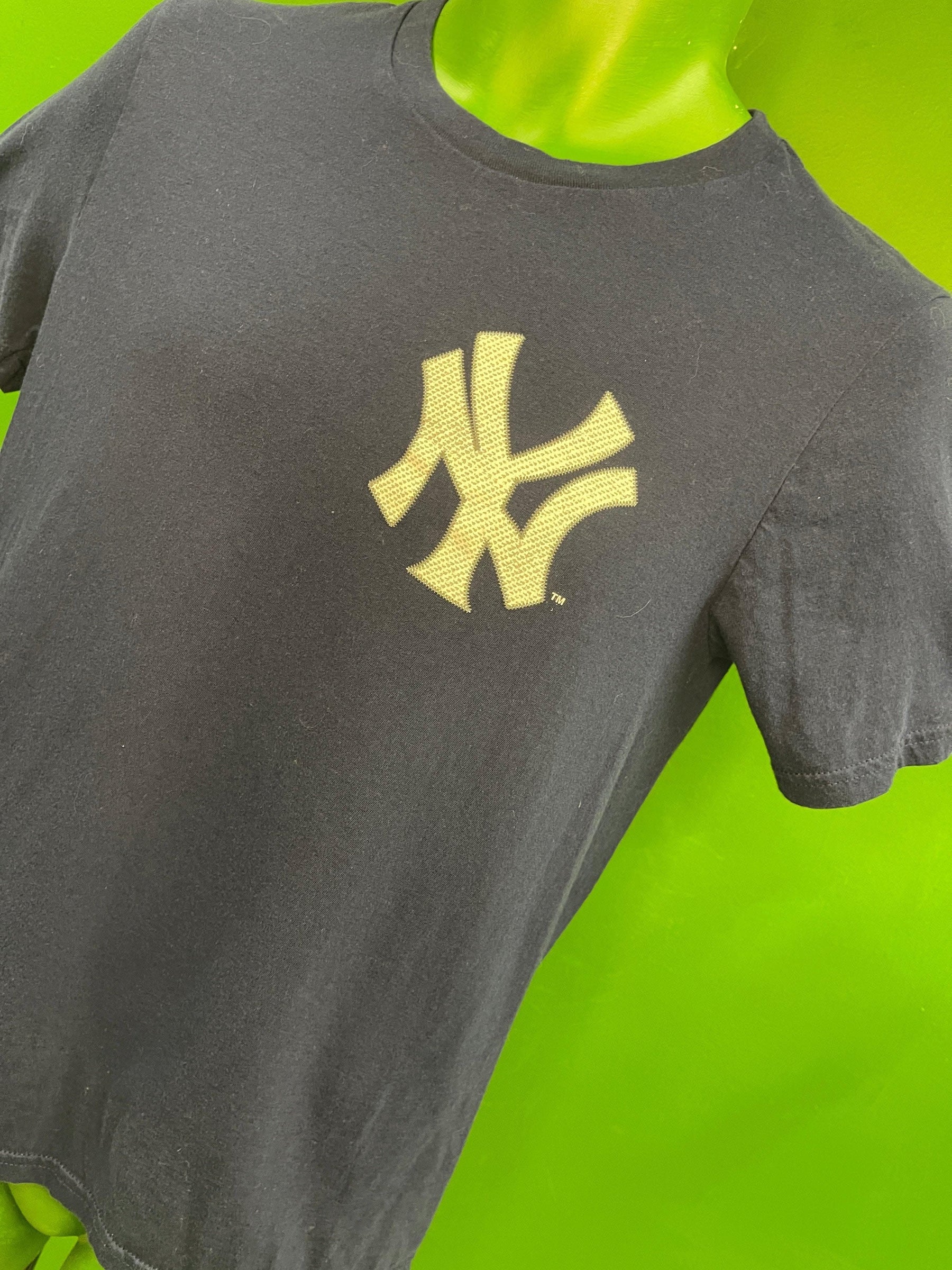 MLB New York Yankees Gardner #11 Dark Blue T-Shirt Youth Large 14-16