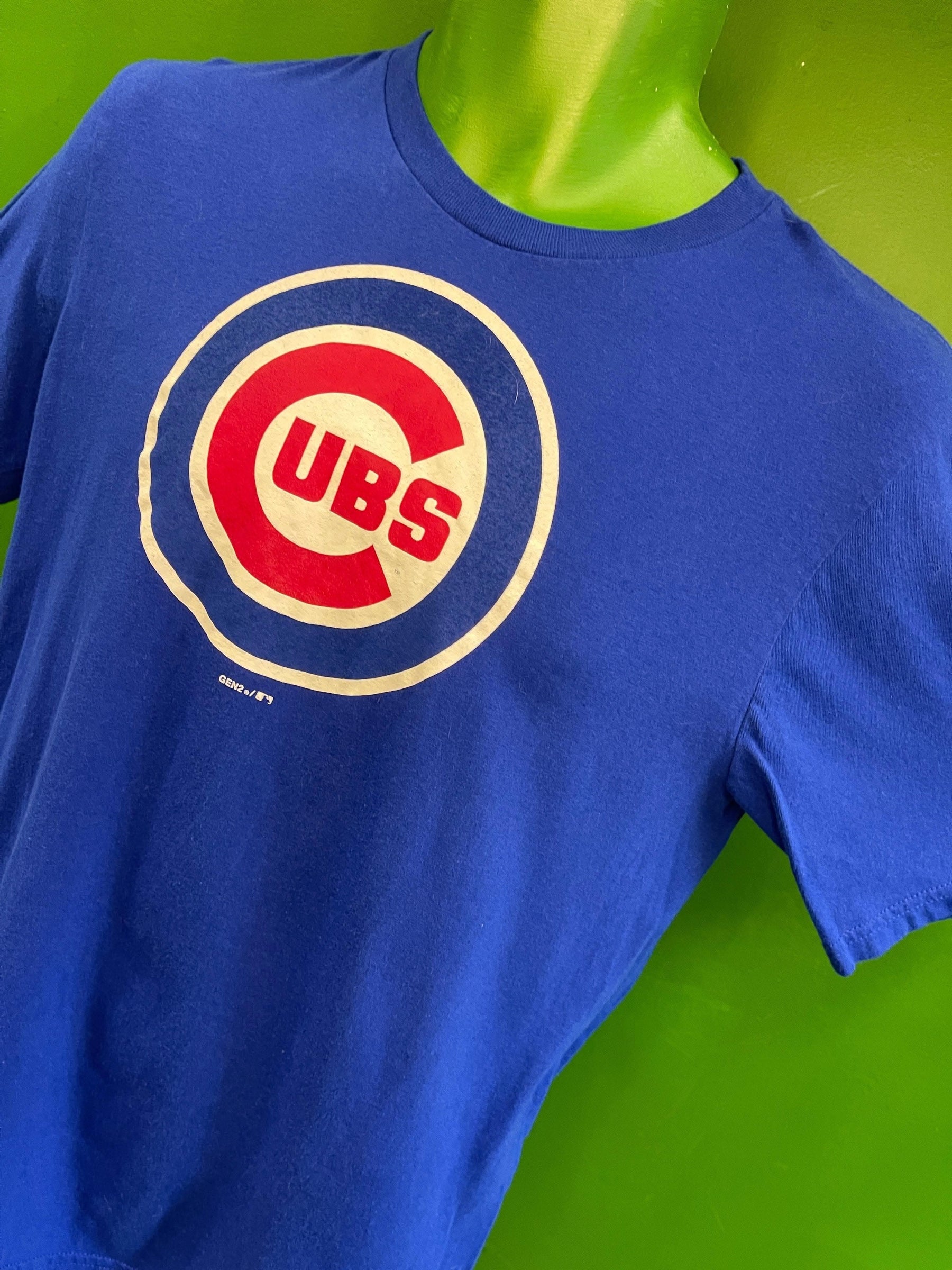 MLB Chicago Cubs Blue T-Shirt Youth X-Large