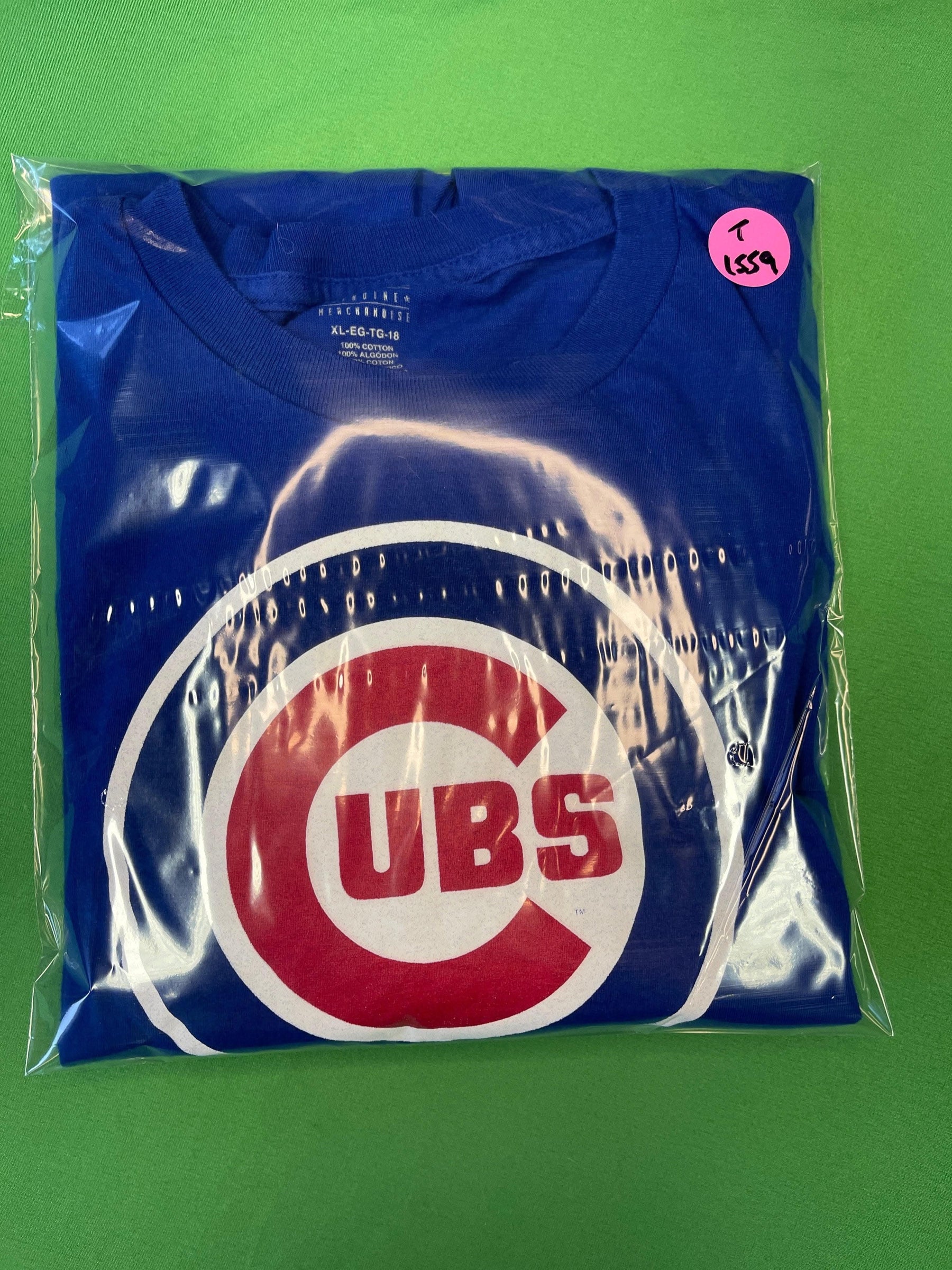 MLB Chicago Cubs Blue T-Shirt Youth X-Large