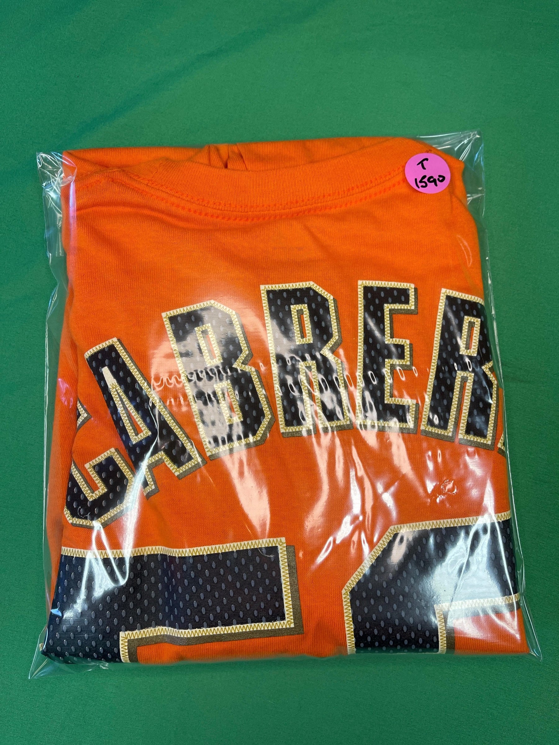 MLB San Francisco Giants Cabrera #53 Orange T-Shirt Men's Large
