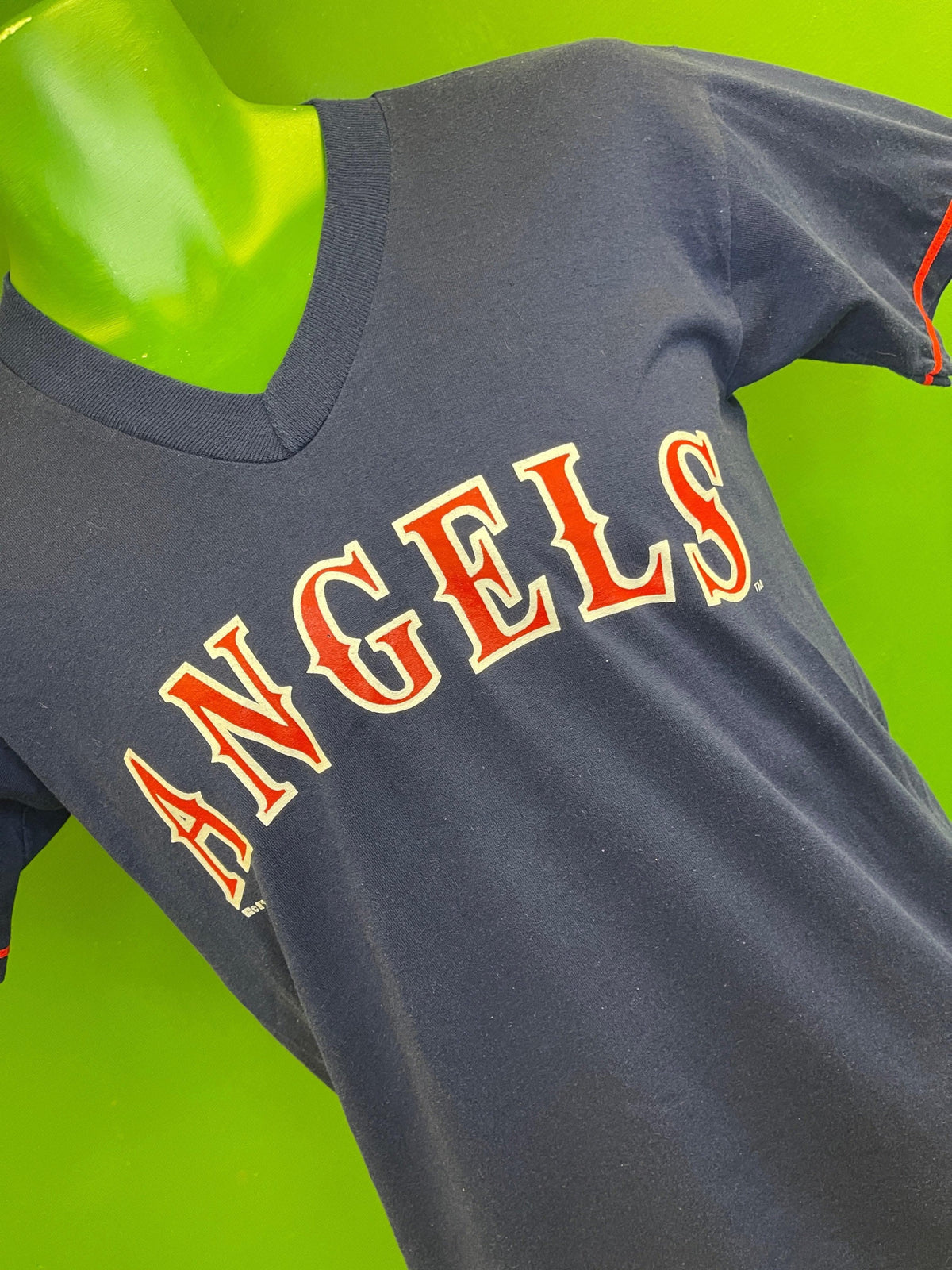 MLB Los Angeles Angels Dark Blue T-Shirt Youth Medium