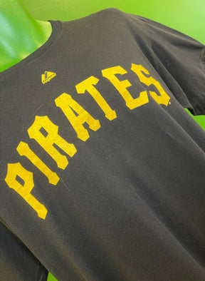 MLB Pittsburgh Pirates Clemente #21 Black T-Shirt Men's Large