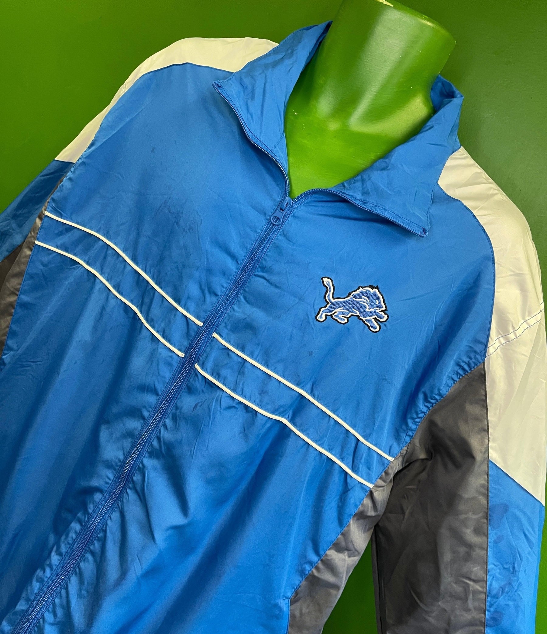 NFL Detroit Lions SI Full Zip Windbreaker Men's X-Large