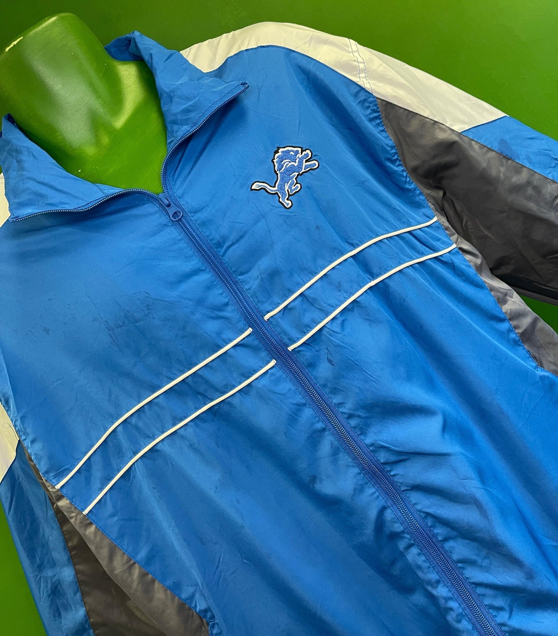 NFL Detroit Lions SI Full Zip Windbreaker Men's X-Large