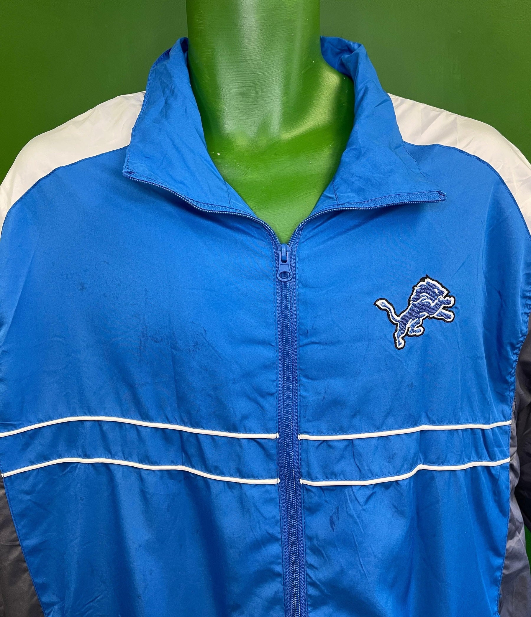 NFL Detroit Lions SI Full Zip Windbreaker Men's X-Large