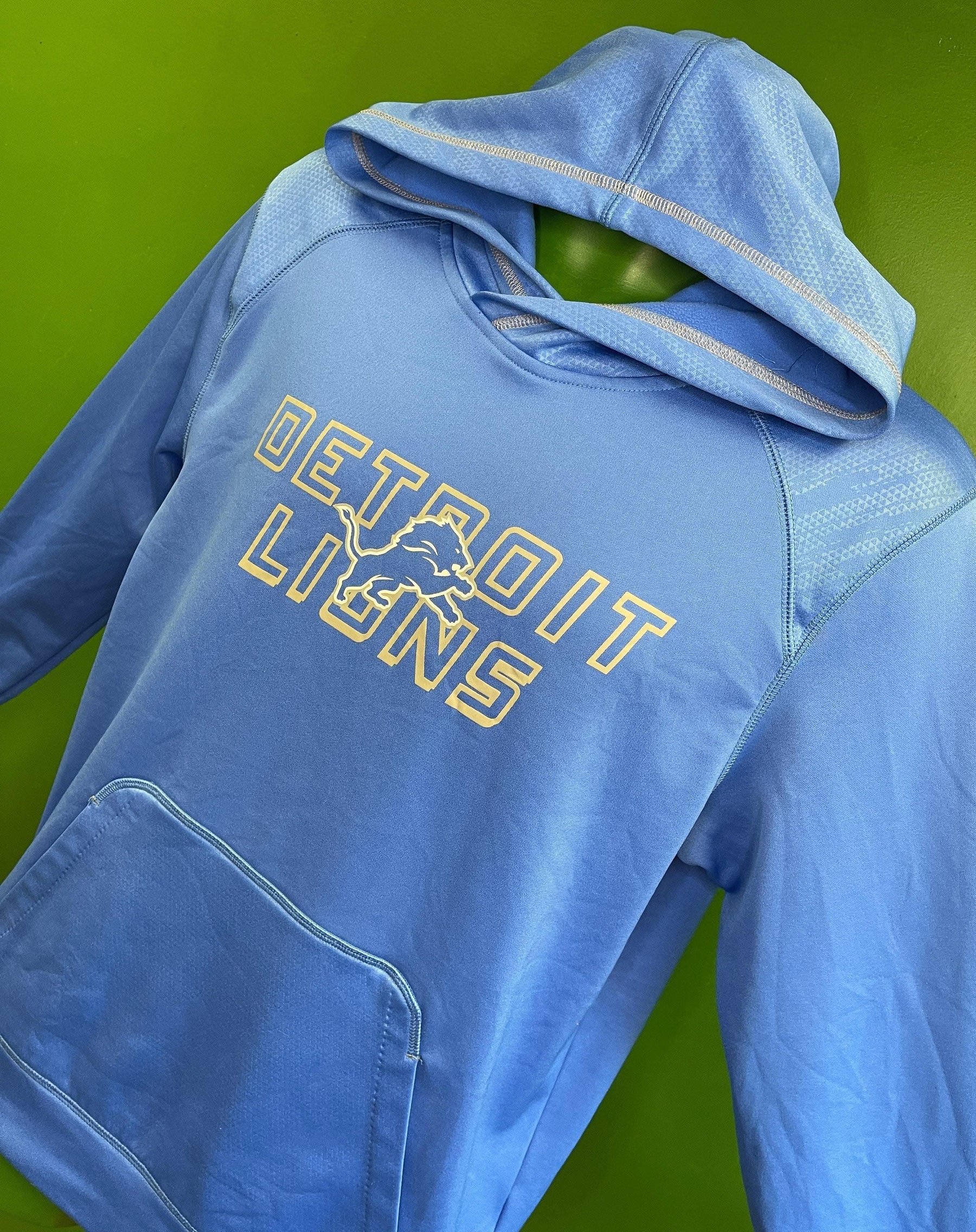 NFL Detroit Lions TX3 Warm Pullover Hoodie Men's Medium