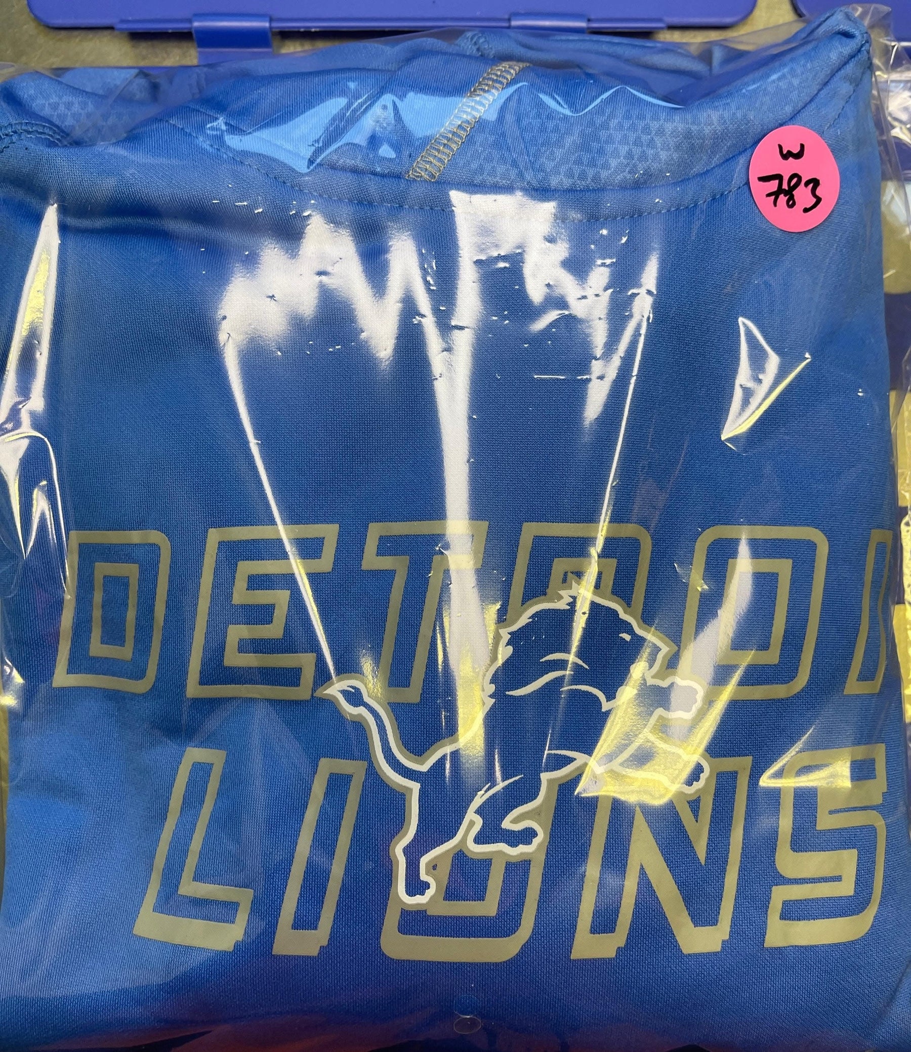 NFL Detroit Lions TX3 Warm Pullover Hoodie Men's Medium