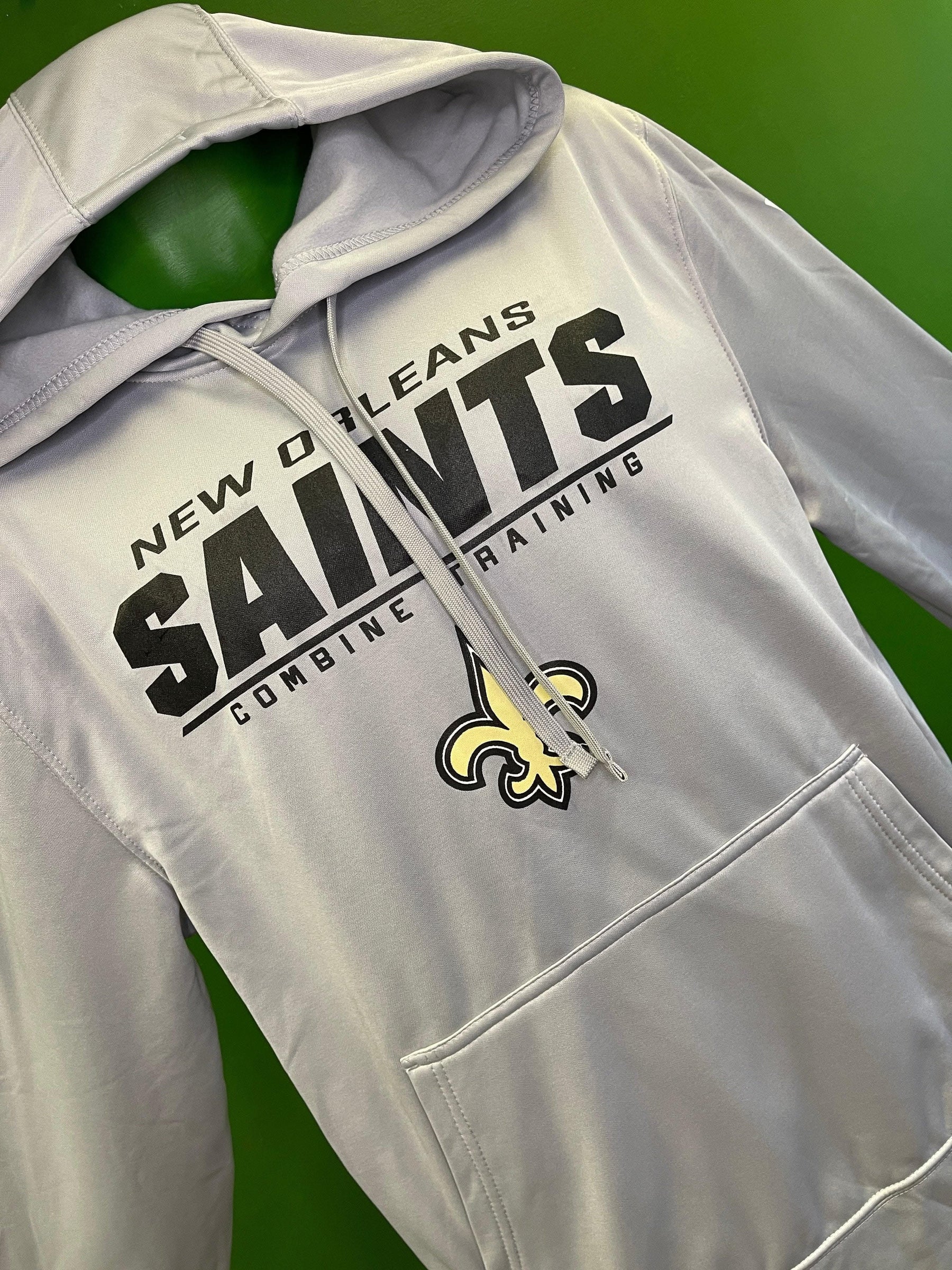 NFL New Orleans Saints New Era Combine Training Hoodie Men's Small NWT
