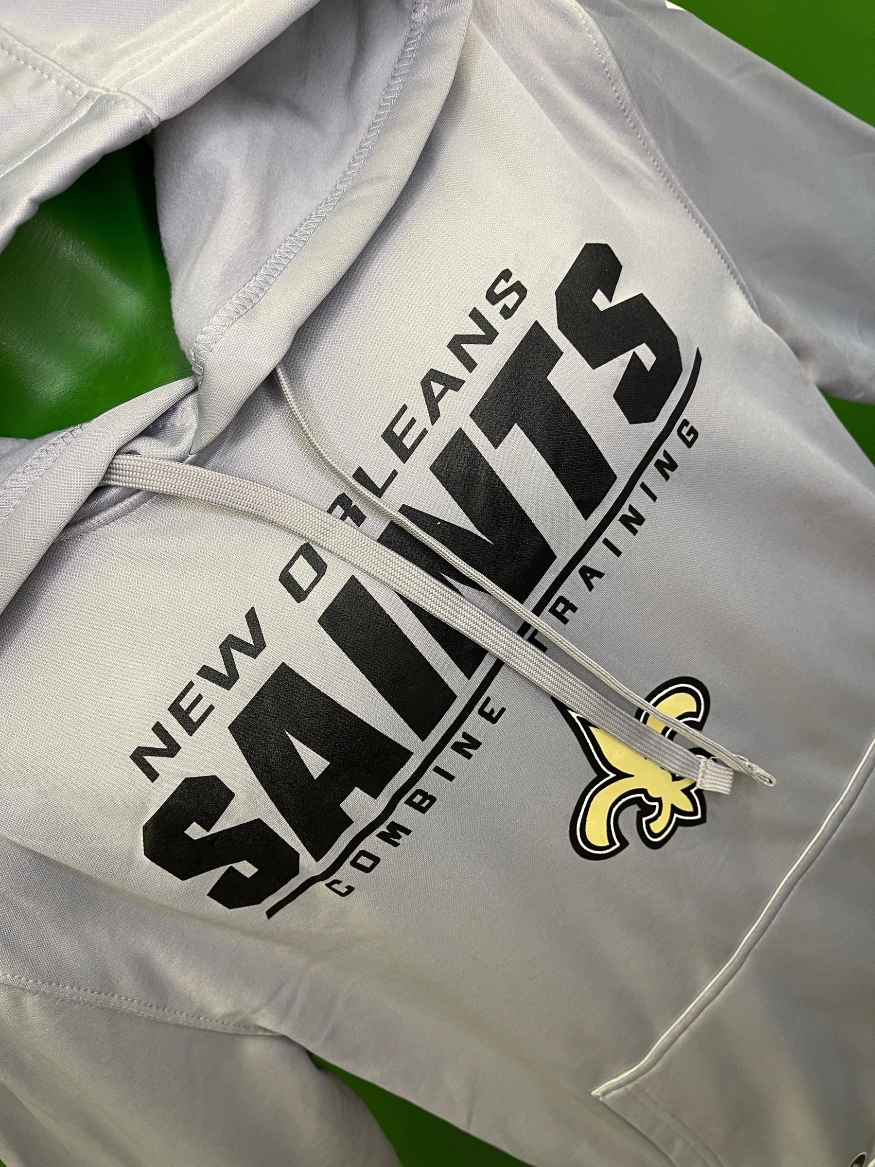 NFL New Orleans Saints New Era Combine Training Hoodie Men's Small NWT