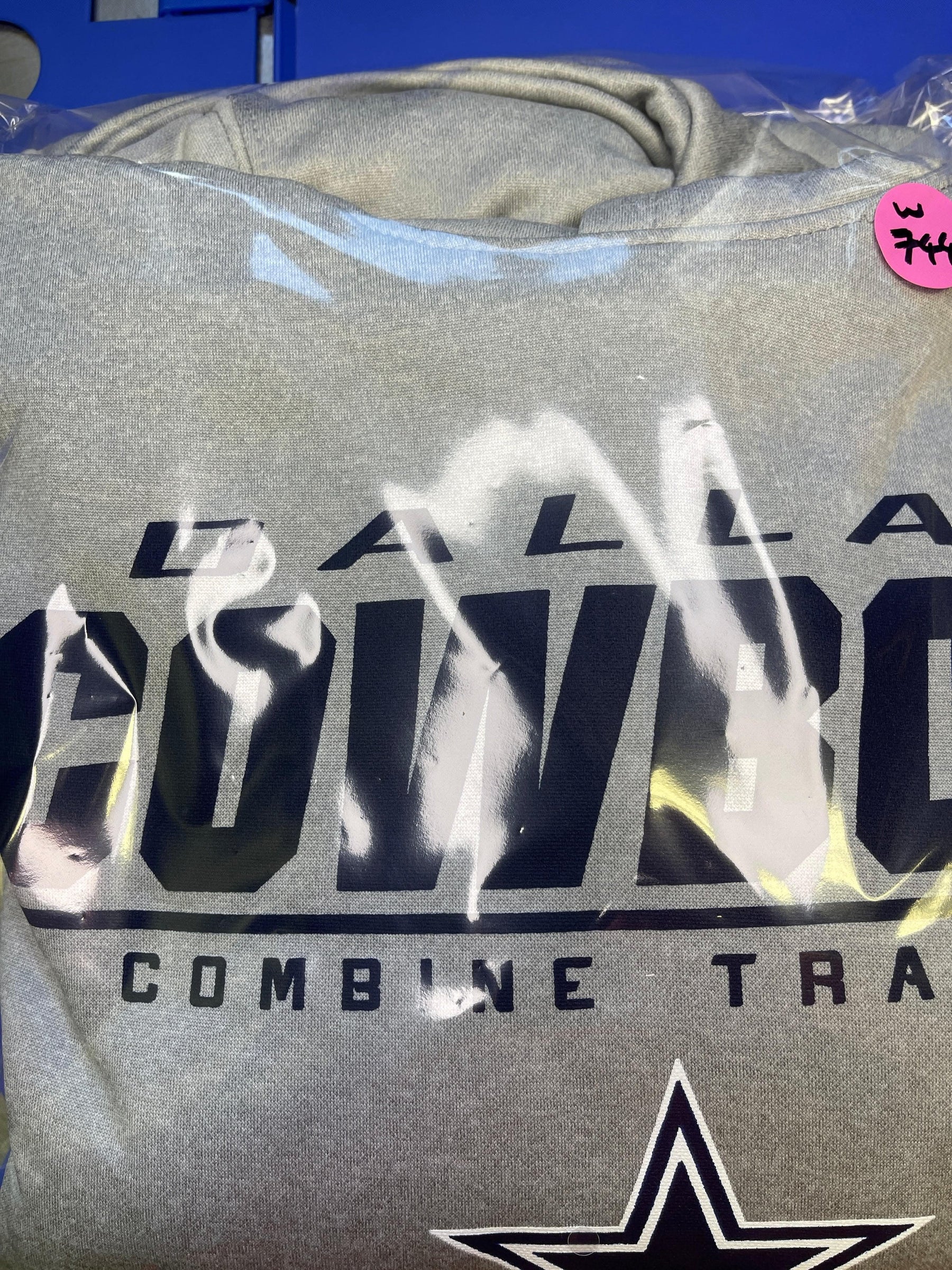 NFL Dallas Cowboys New Era Combine Training Hoodie Men's X-Large NWT