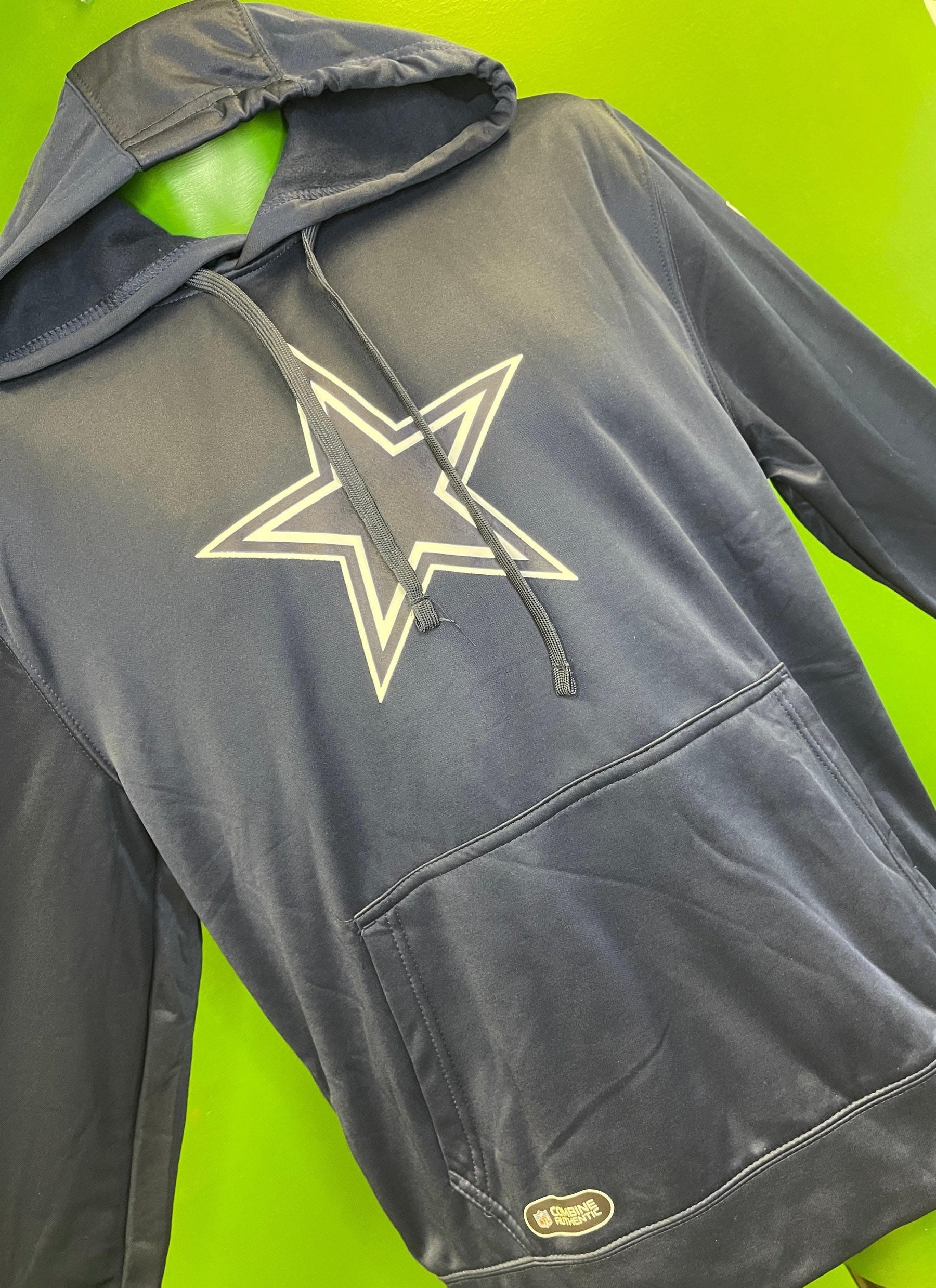 NFL Dallas Cowboys New Era Blue Combine Training Hoodie Men's 2X-Large NWT