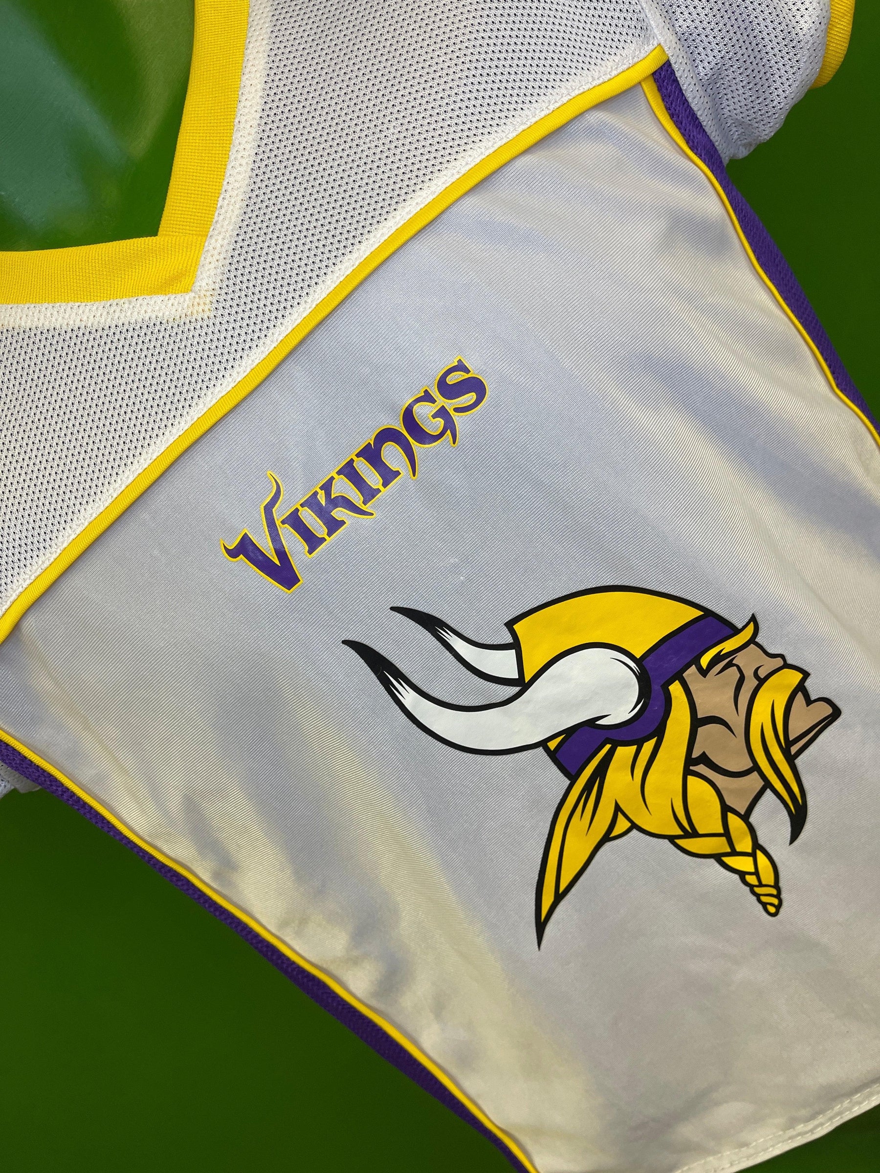NFL Minnesota Vikings Flag Football Jersey Reversible Youth Medium 10-12