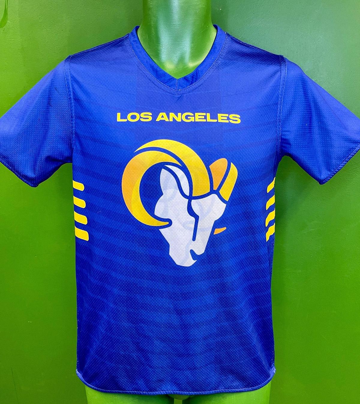 NFL Los Angeles Rams Flag Football Jersey Youth Large 14-16