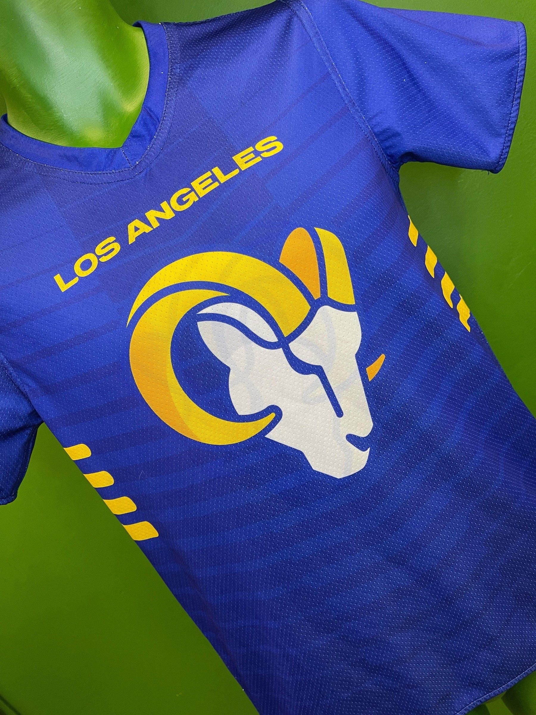 NFL Los Angeles Rams Flag Football Jersey Youth Large 14-16
