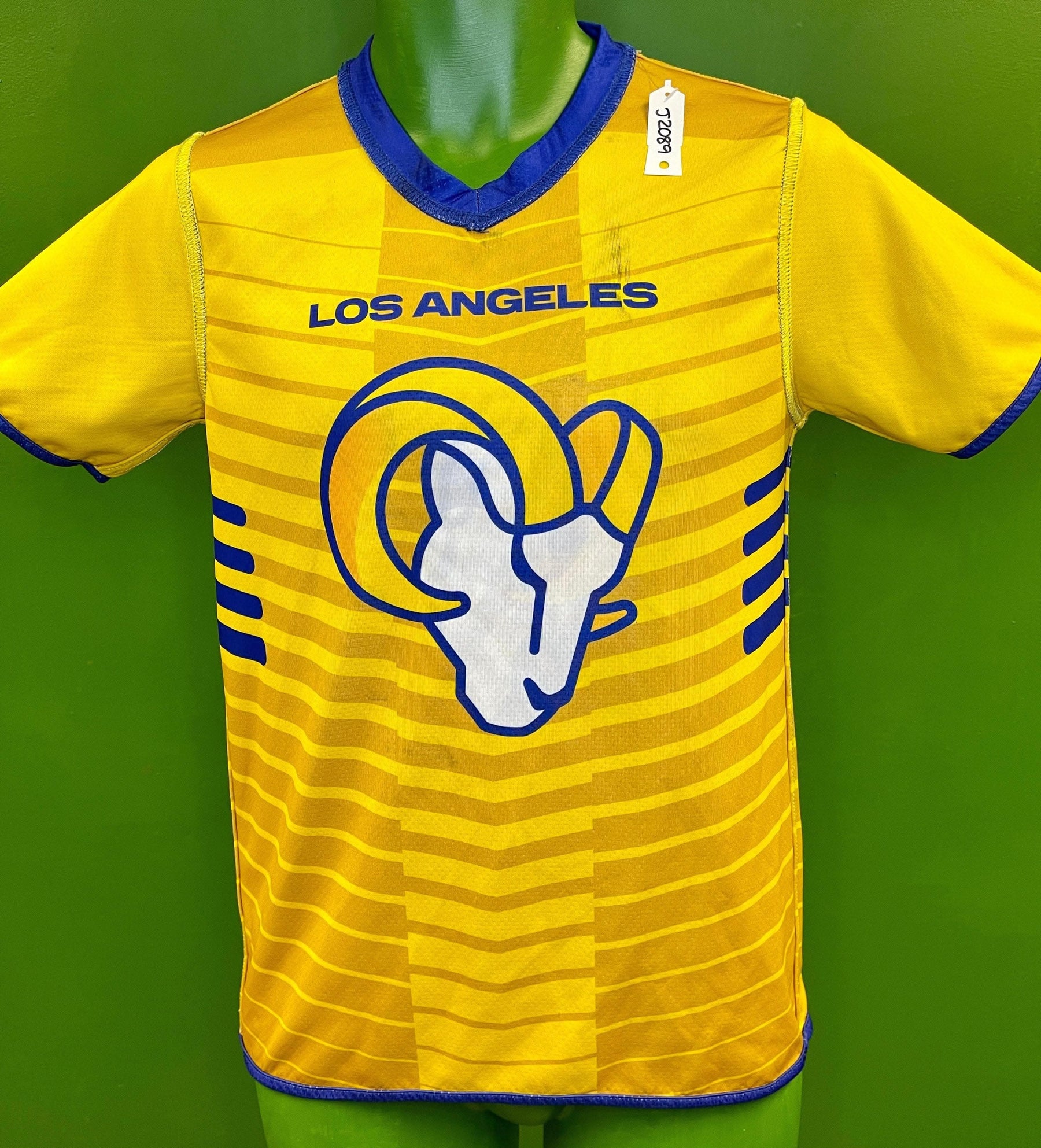 NFL Los Angeles Rams Flag Football Jersey Youth Large 14-16