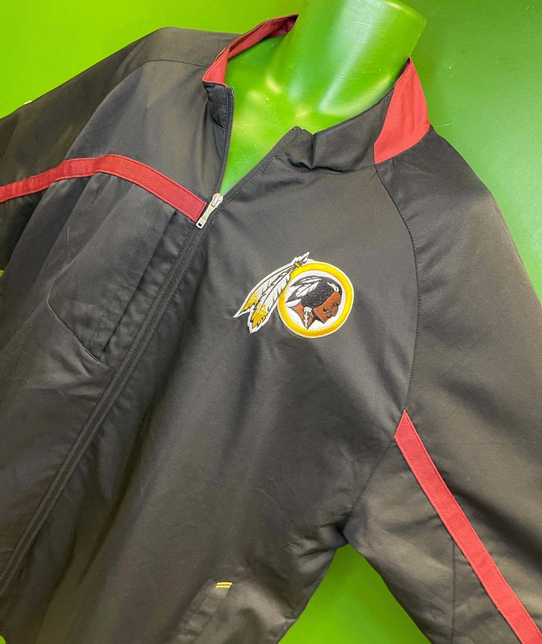 NFL Washington Commanders (Redskins) On Field Coat/Jacket Men's 2X-Large