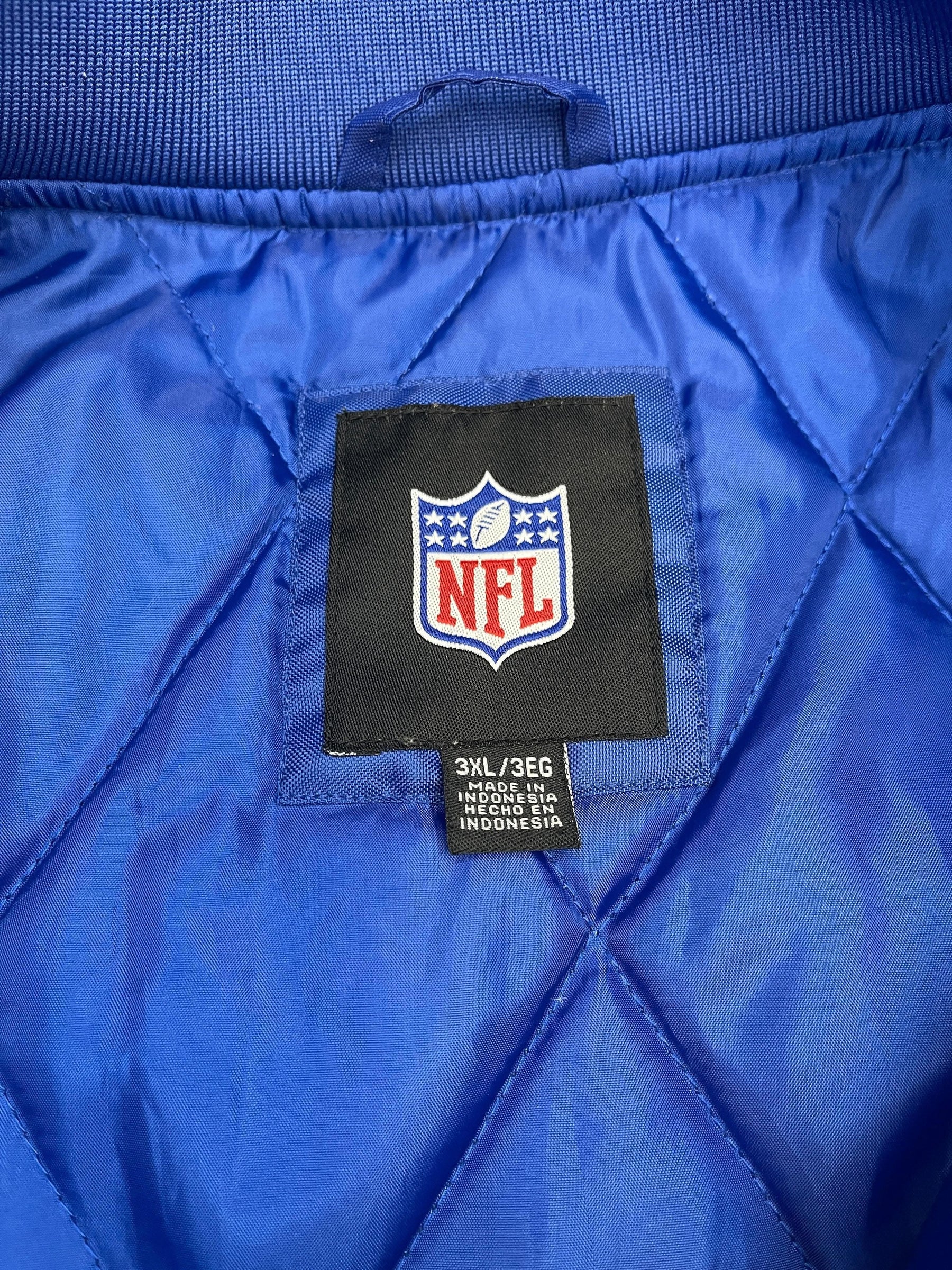 NFL Denver Broncos Quilted Lining Nylon Coat Men's 3X-Large