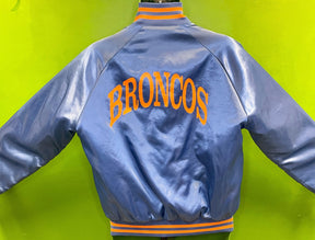 NFL Denver Broncos Chalk Line Vintage Satin Bomber Men's Medium