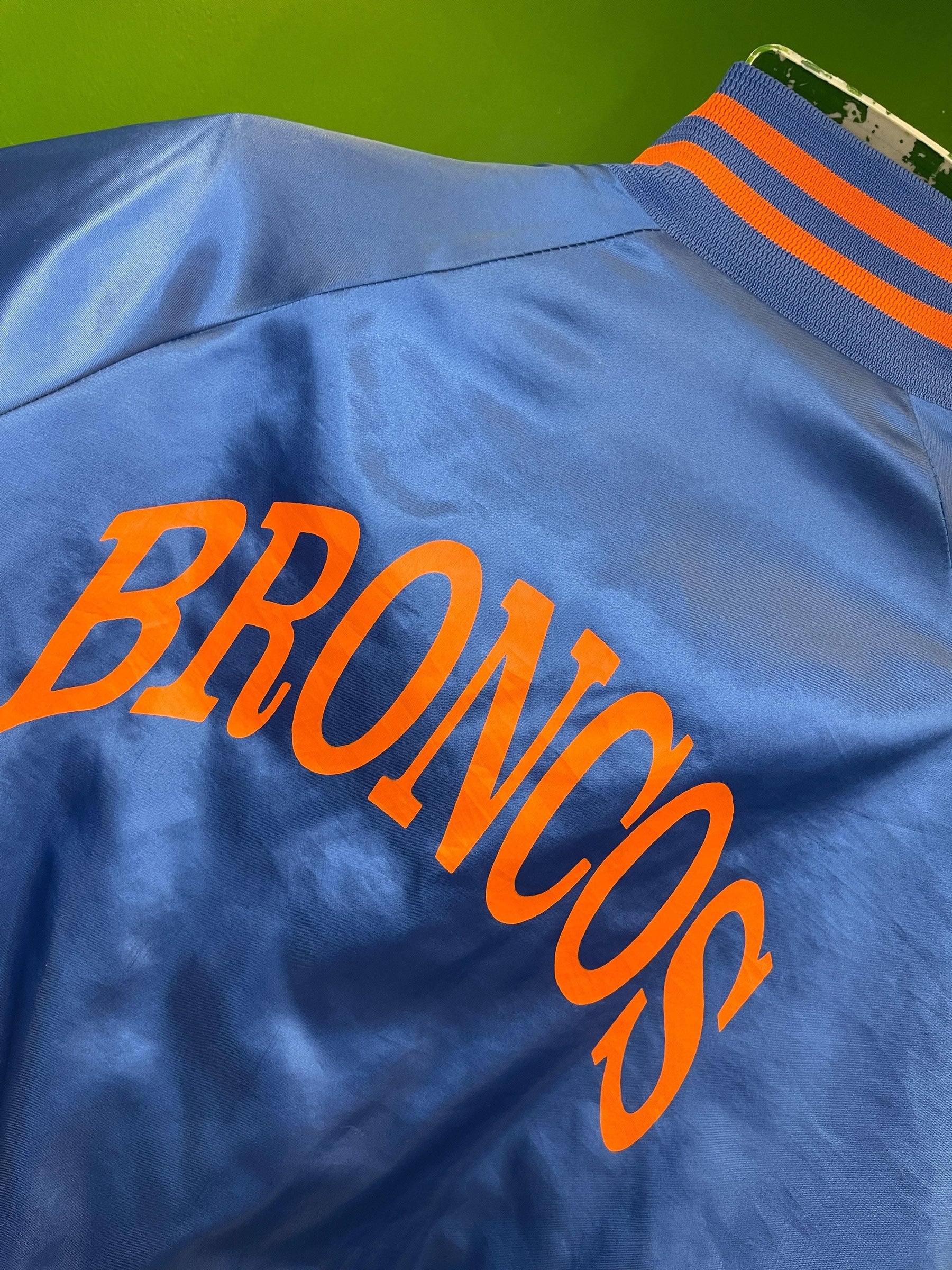 NFL Denver Broncos Chalk Line Vintage Satin Bomber Men's Medium