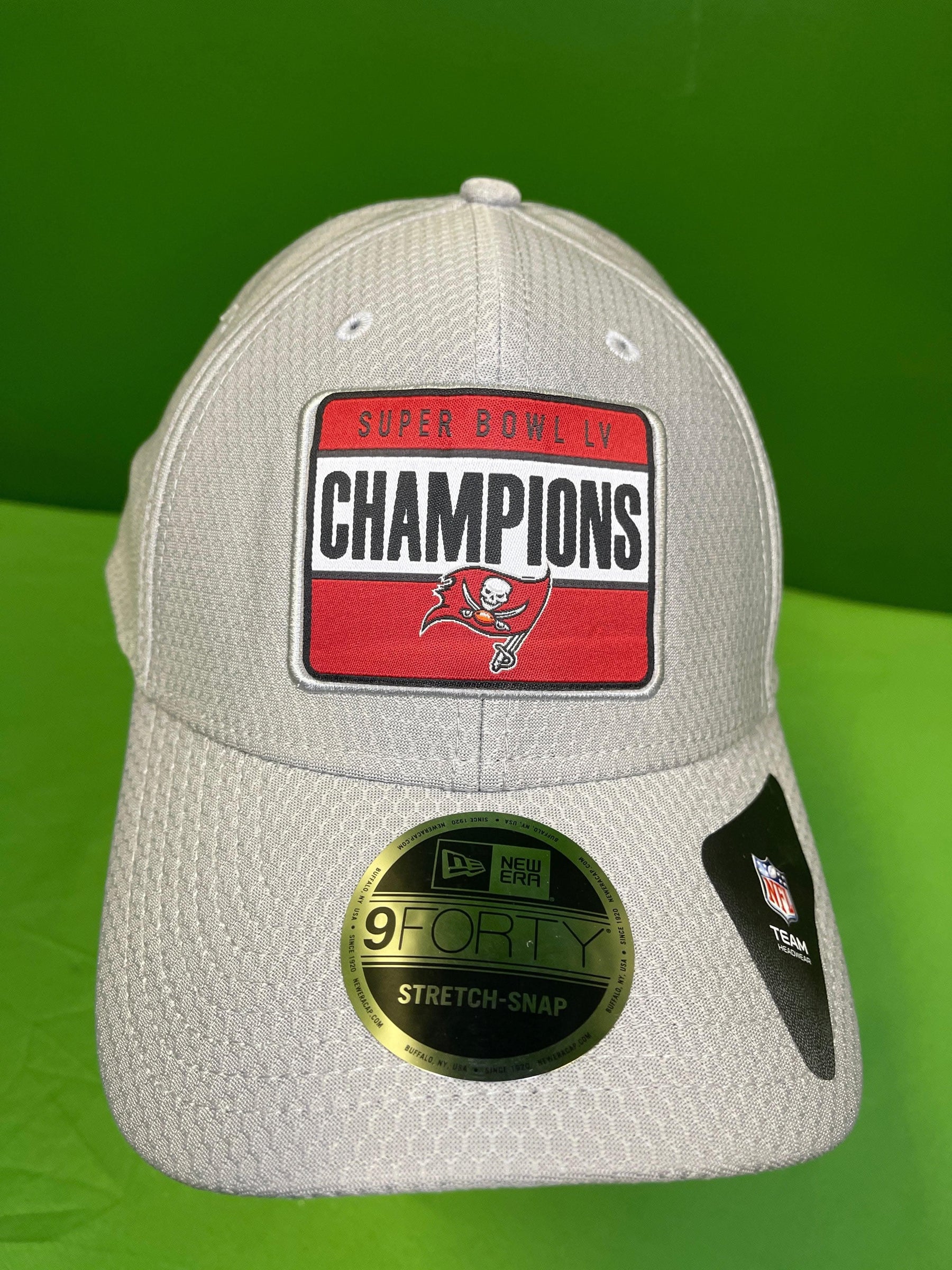 NFL Tampa Bay Buccaneers New Era 9FORTY Hat Cap Super Bowl LV OSFA Strapback NWT