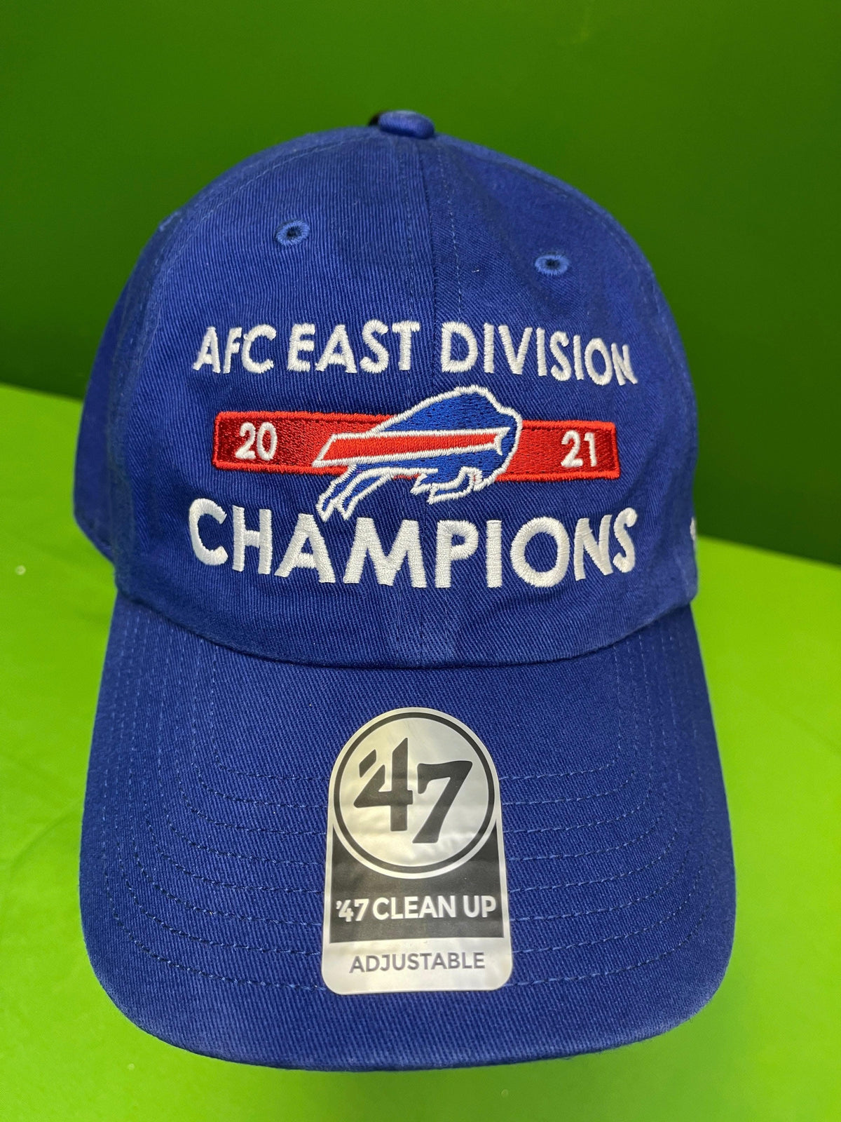 NFL Buffalo Bills '47 Cleanup AFC East Champions Strapback Hat Cap OSFA NWT