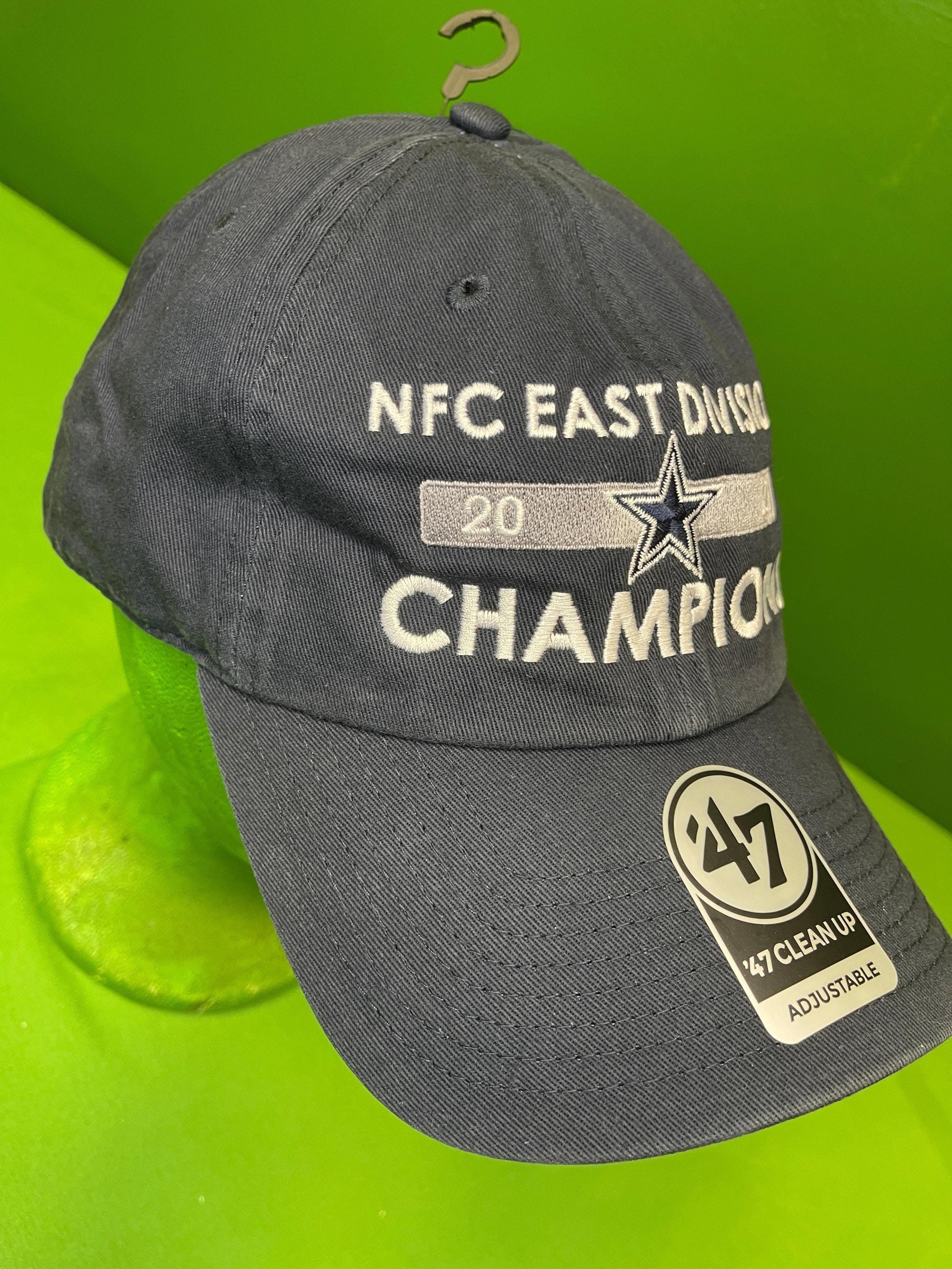 NFL Dallas Cowboys '47 Cleanup NFC East Champions Strapback Hat Cap OSFA NWT