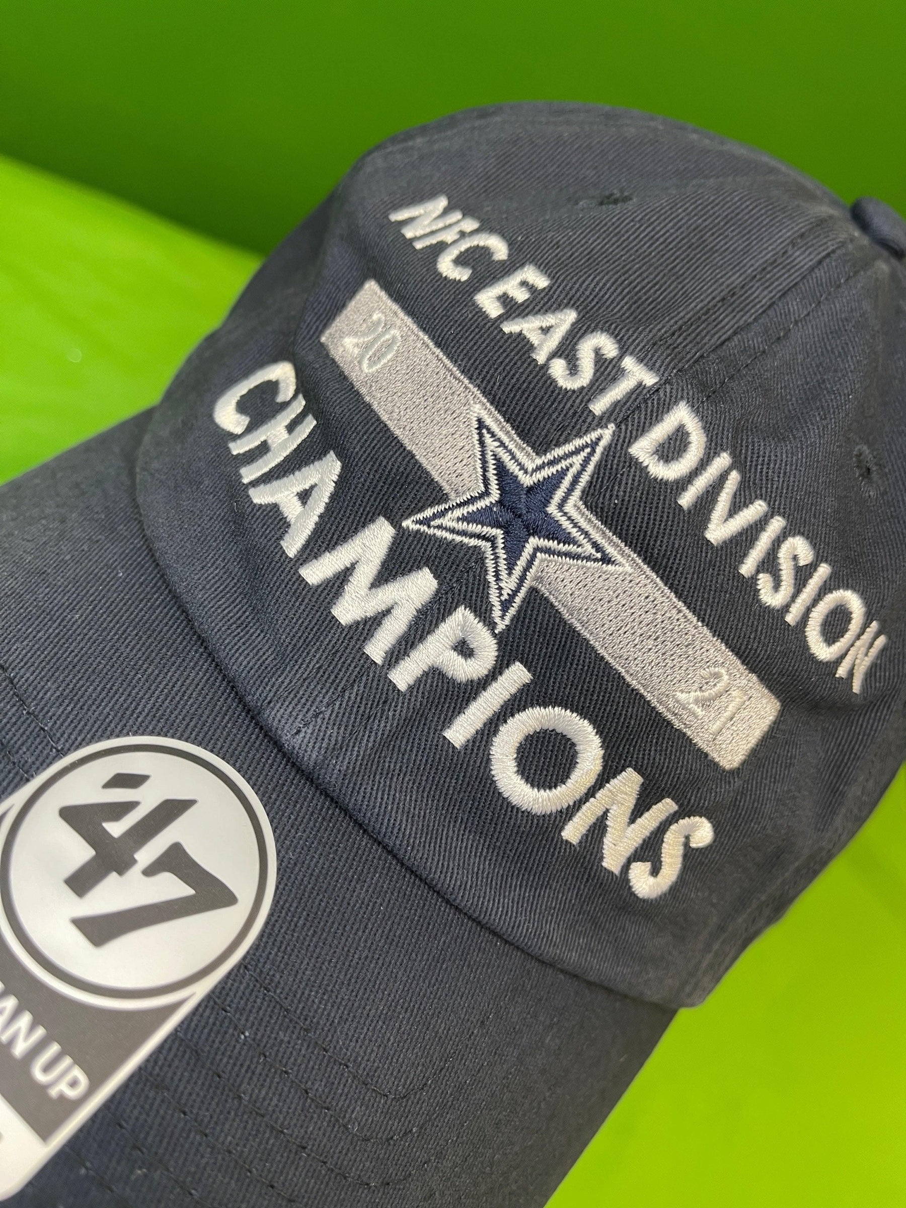 NFL Dallas Cowboys '47 Cleanup NFC East Champions Strapback Hat Cap OSFA NWT
