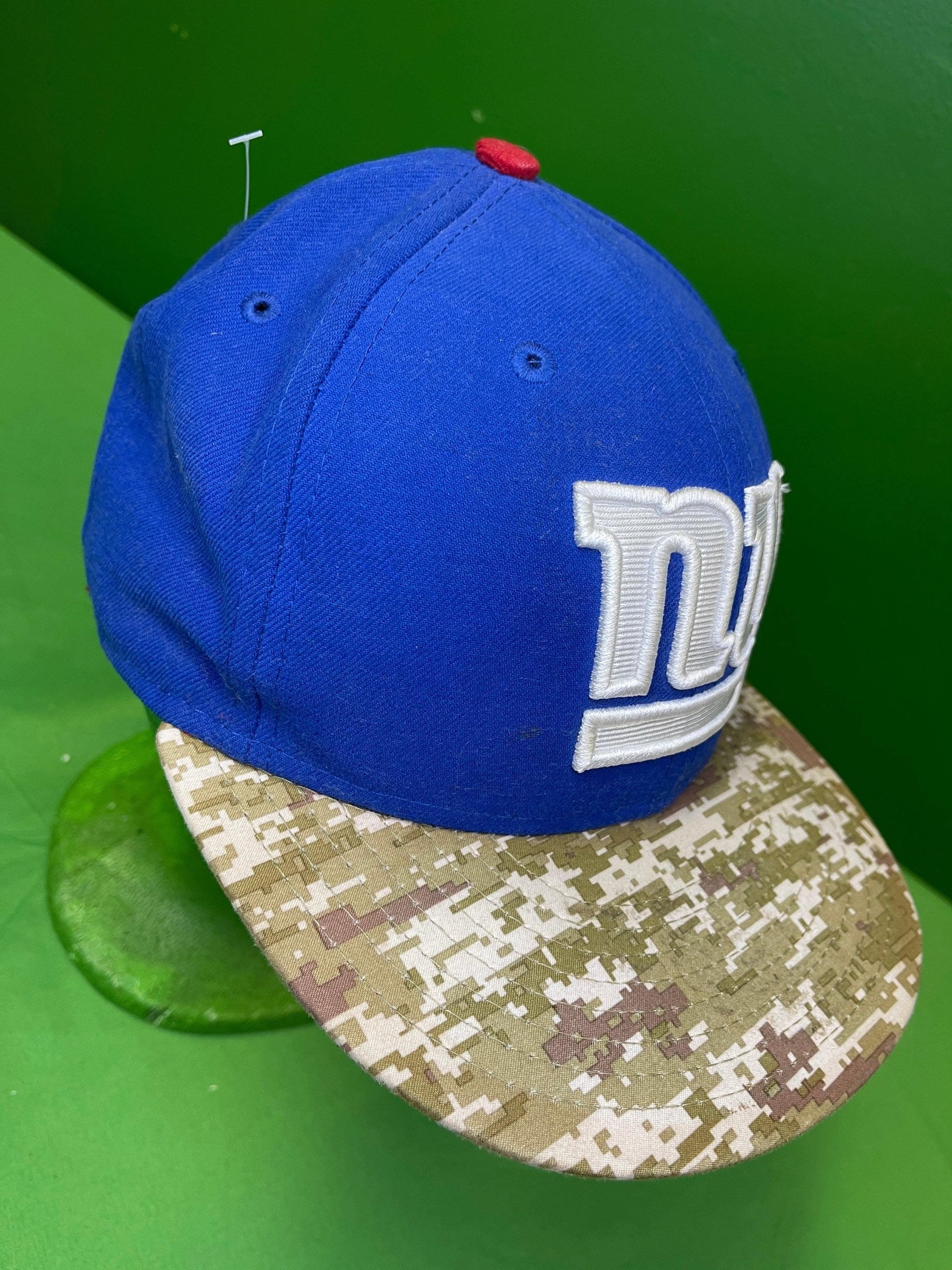 NFL New York Giants New Era 59FIFTY Baseball Salute to Service Cap/Hat Size 7