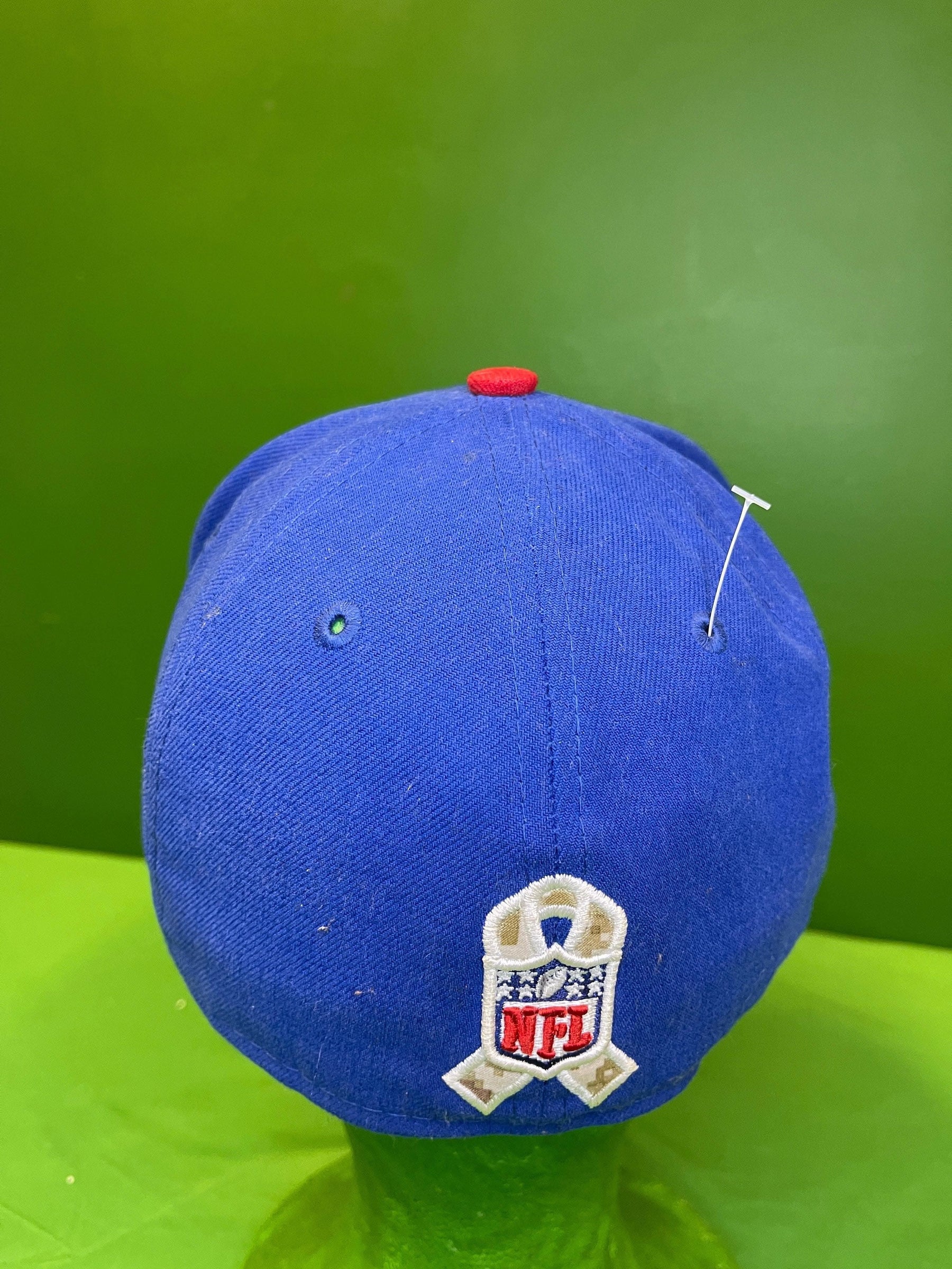 NFL New York Giants New Era 59FIFTY Baseball Salute to Service Cap/Hat Size 7