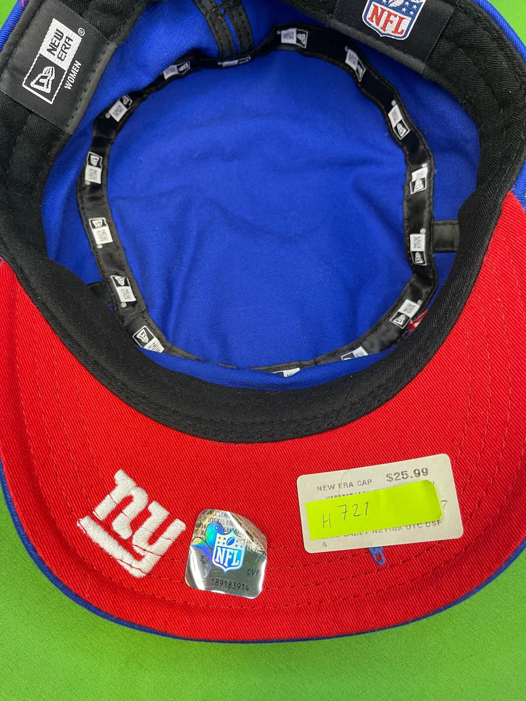 NFL New York Giants New Era Conductor-Style Cap Women's OSFM NWT