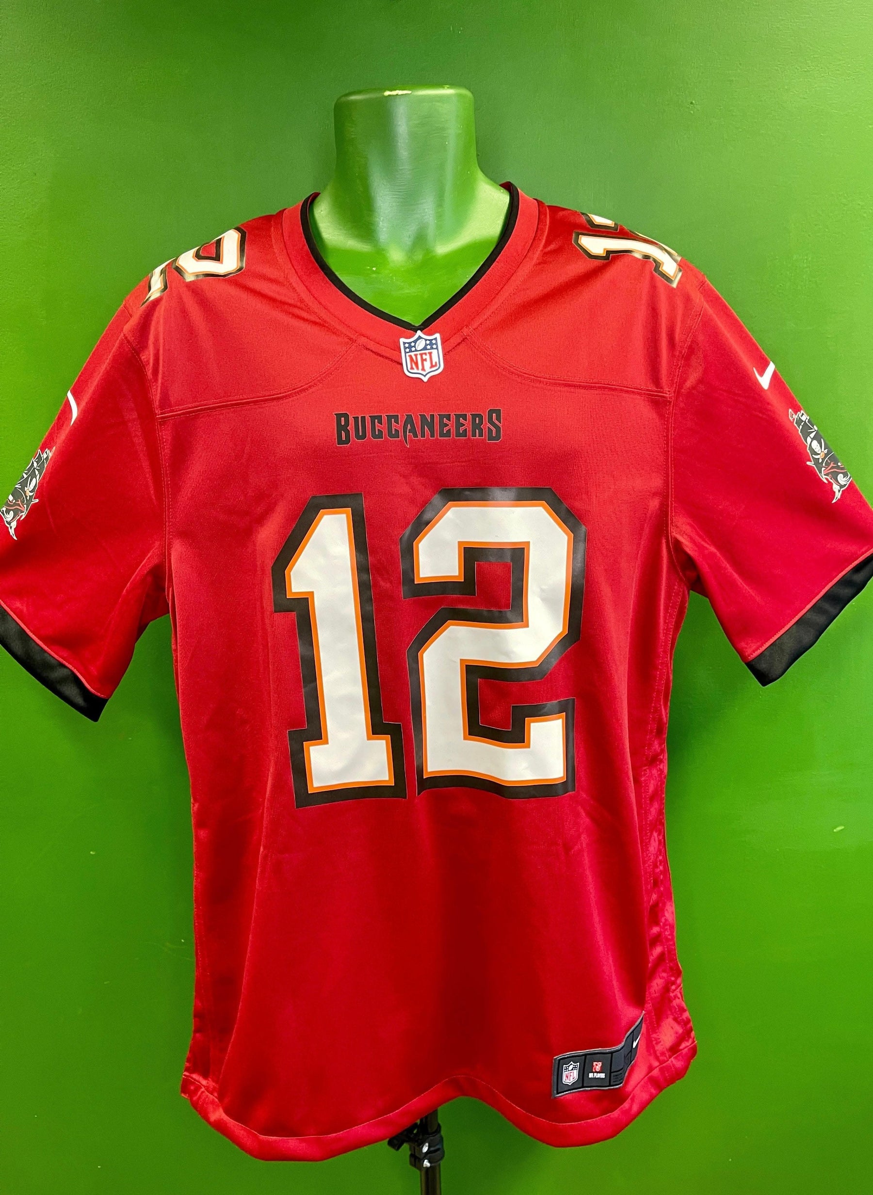 NFL Tampa Bay Buccaneers Tom Brady #12 Game Jersey Men's Large NWT