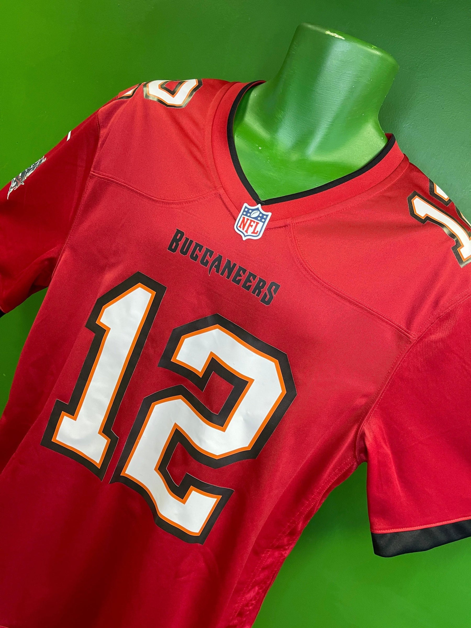 NFL Tampa Bay Buccaneers Tom Brady #12 Game Jersey Men's Large NWT
