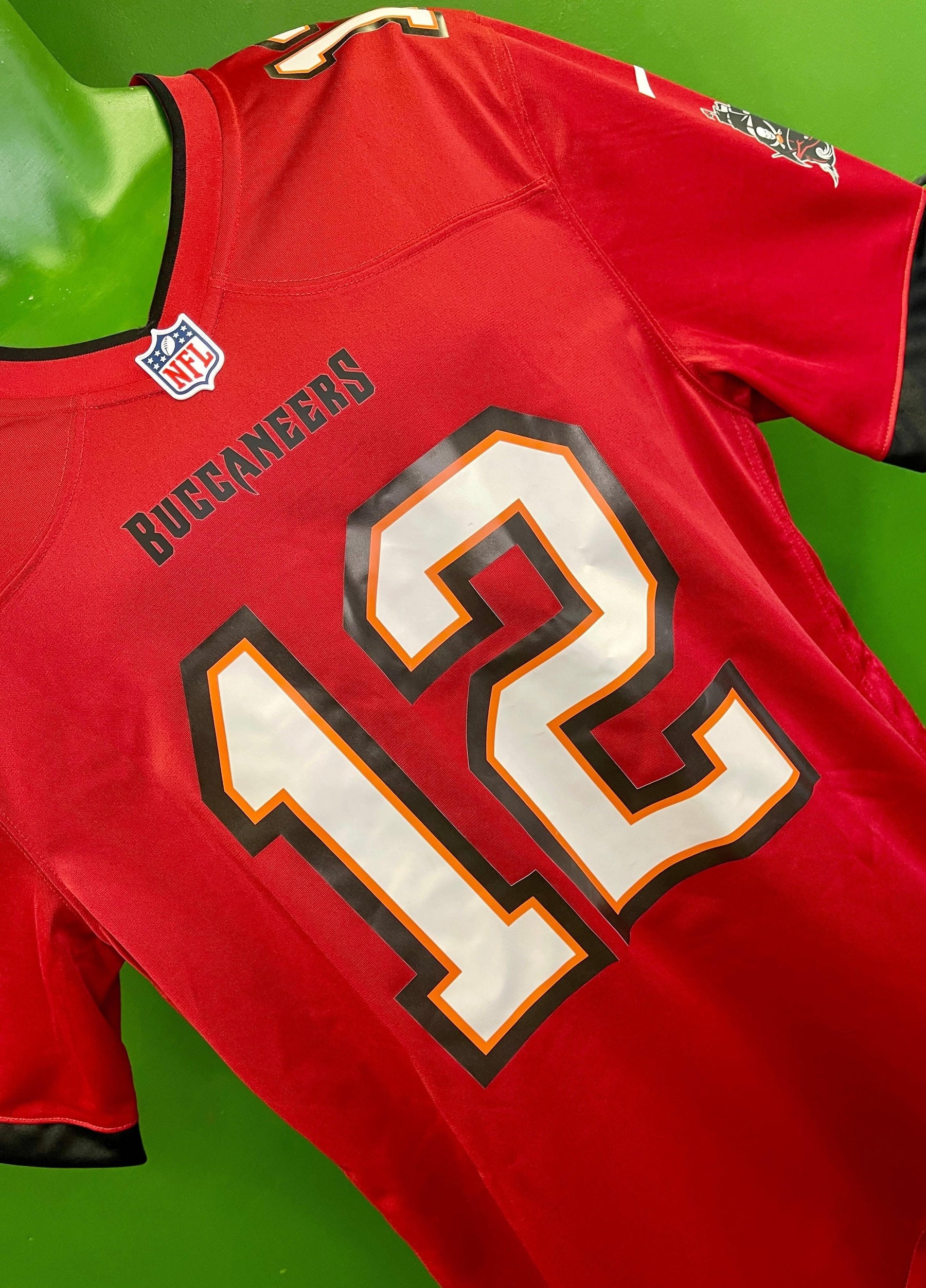 NFL Tampa Bay Buccaneers Tom Brady #12 Game Jersey Men's Large NWT