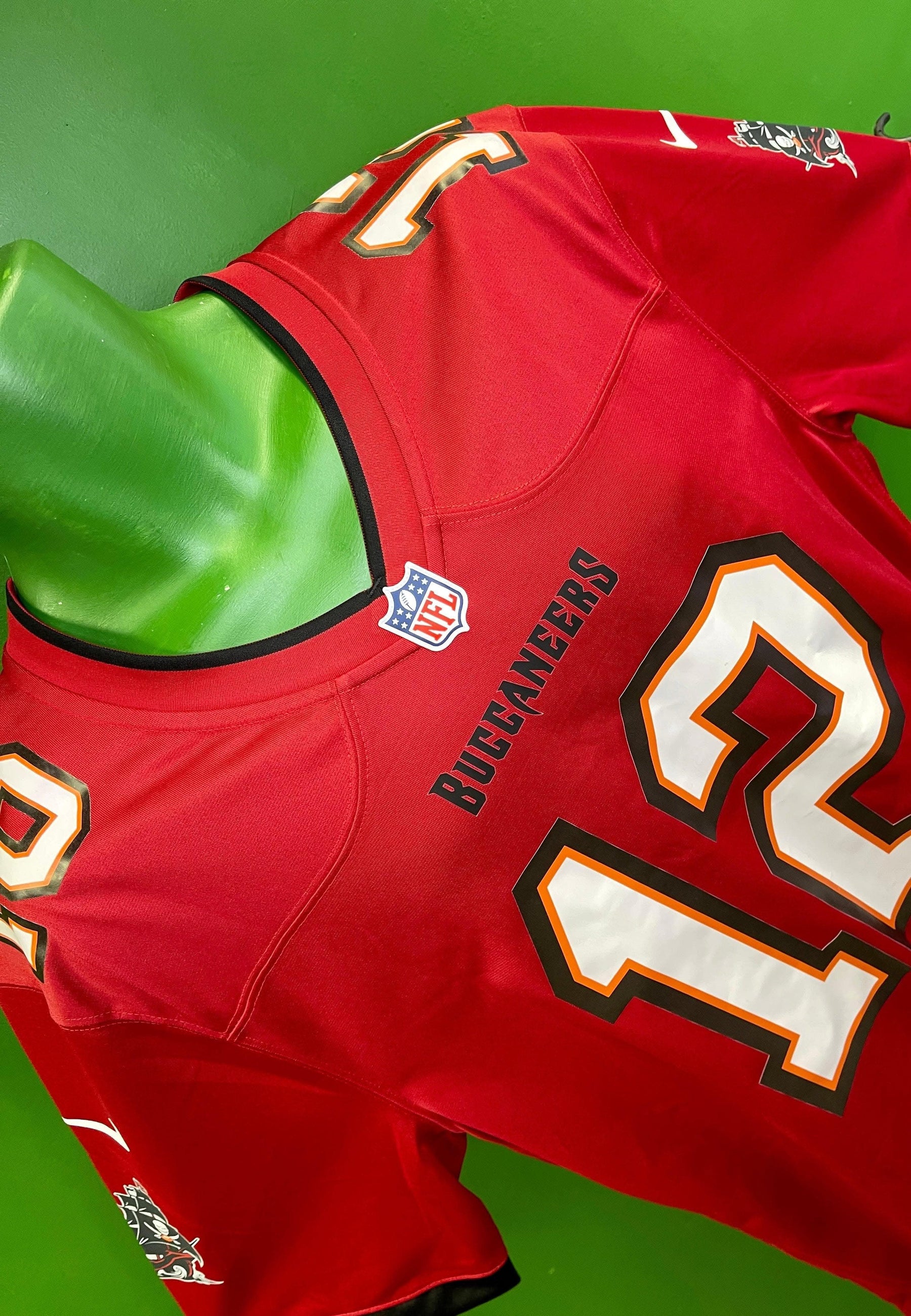 NFL Tampa Bay Buccaneers Tom Brady #12 Game Jersey Men's Large NWT