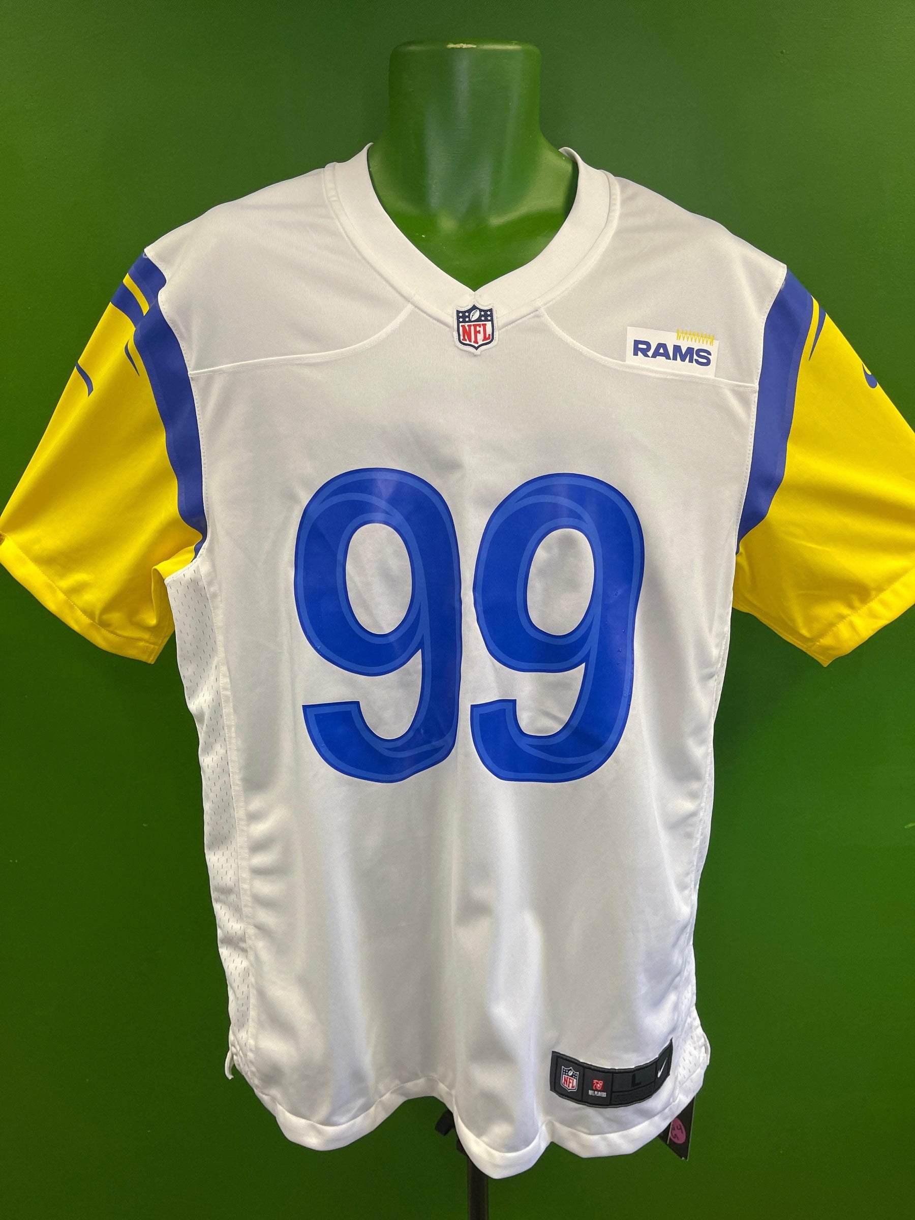NFL Los Angeles Rams Aaron Donald #99 Game Jersey Men's Large NWT