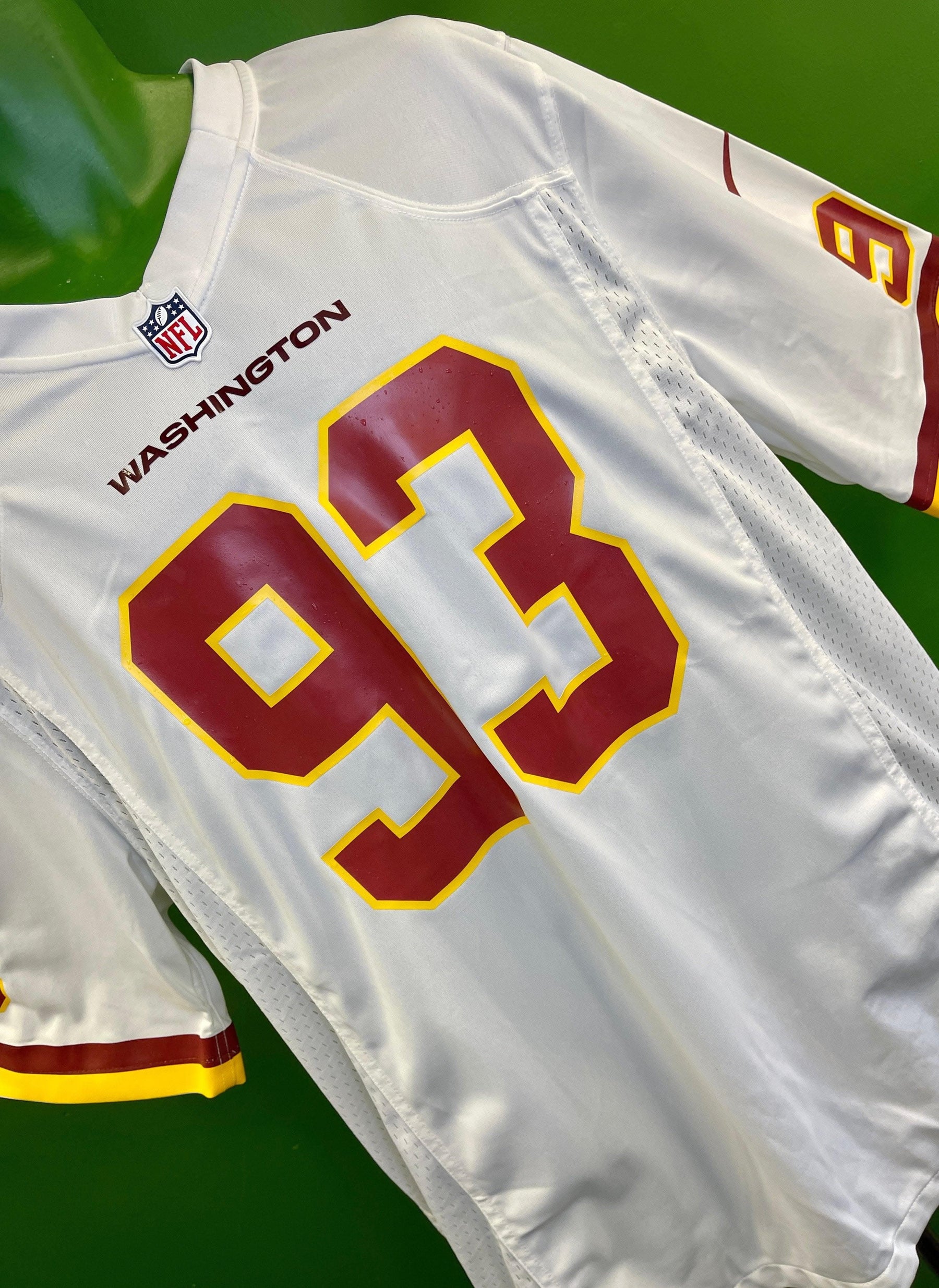 NFL Washington Commanders J Allen #93 Game Jersey Men's X-Large NWT
