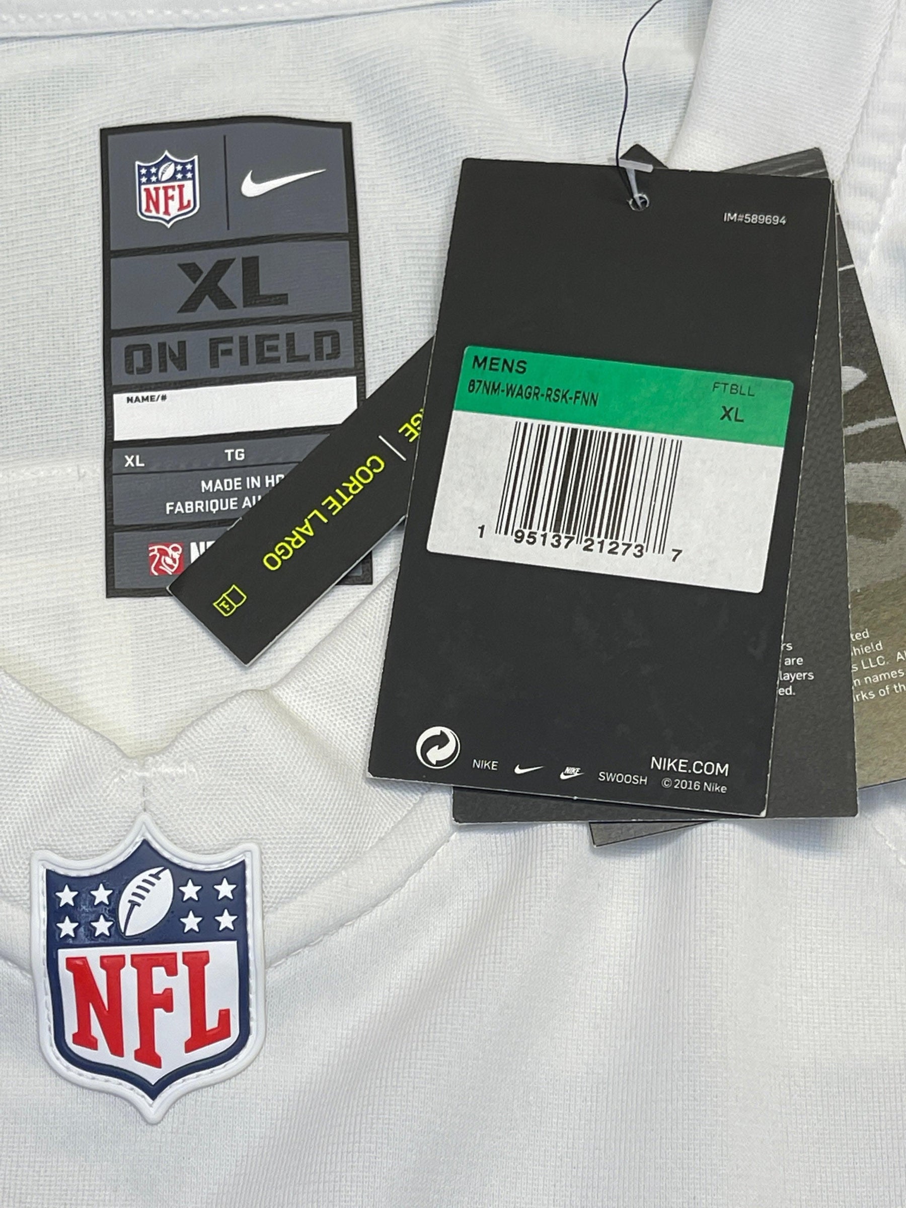 NFL Washington Commanders J Allen #93 Game Jersey Men's X-Large NWT