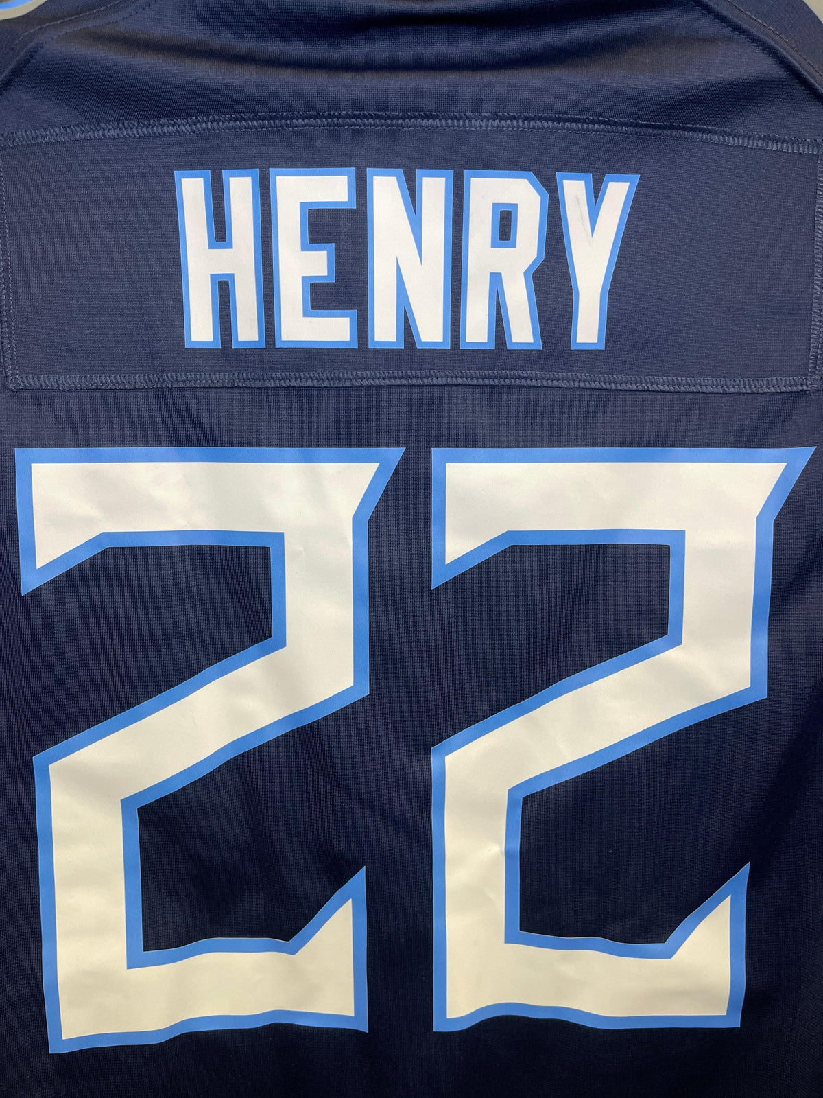 NFL Tennessee Titans Derrick Henry #22 Game Jersey Men's Small NWT