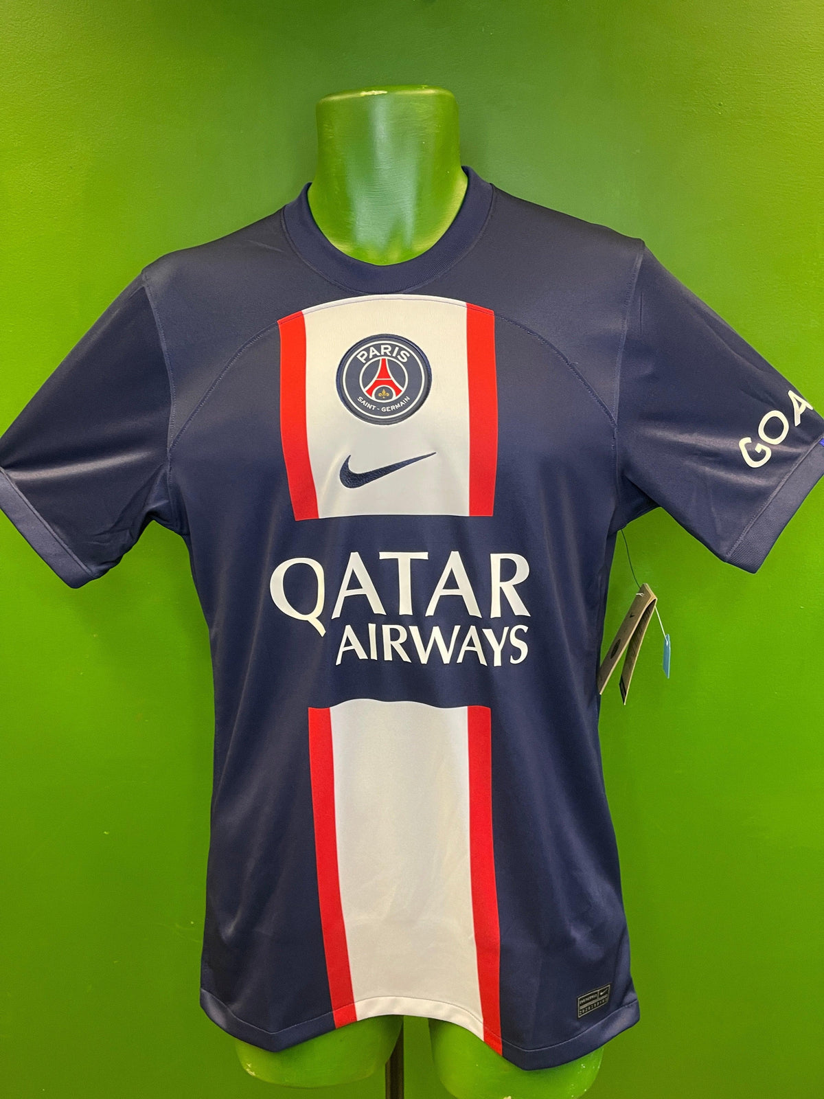 Paris St-Germain Verratti Dri-Fit Home Stadium Shirt 2022-3 Men's Small NWT