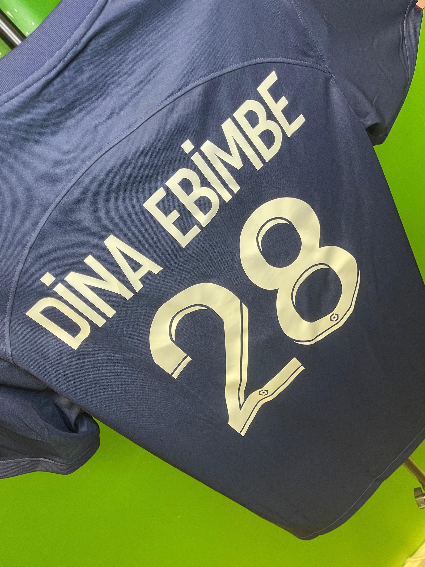 Paris St-Germain Dina Ebimbe Home Stadium Shirt 2022-3 Men's Large NWT