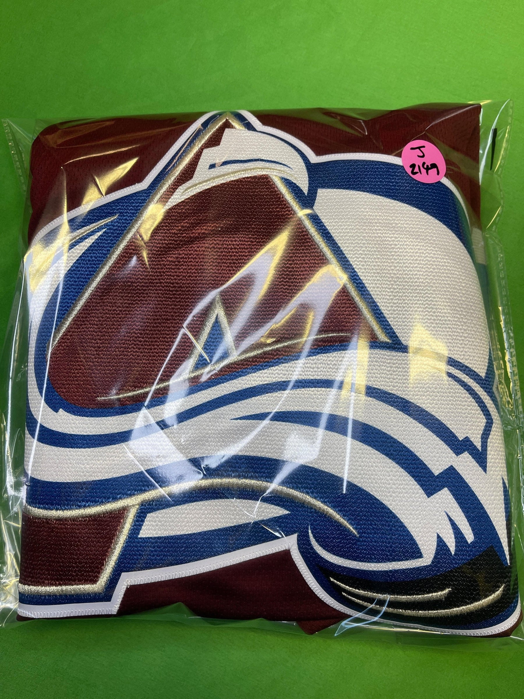 NHL Colorado Avalanche Blank Fanatics Breakaway Stitched Jersey Men's Medium NWT