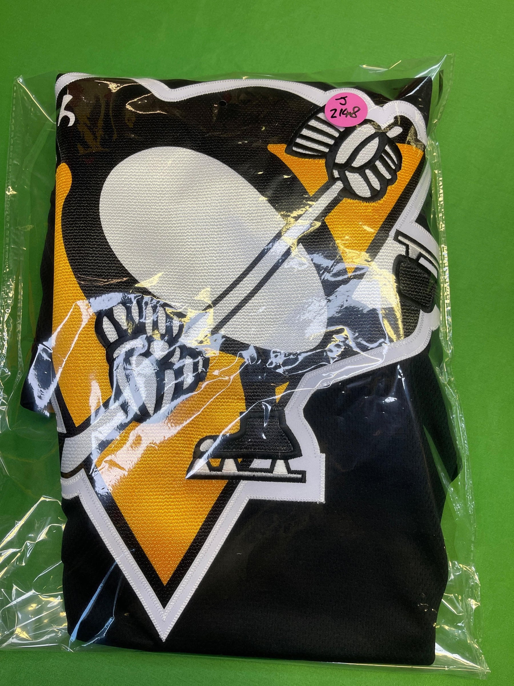 NHL Pittsburgh Penguins Blank Fanatics Breakaway Stitched Jersey Men's Medium NWT