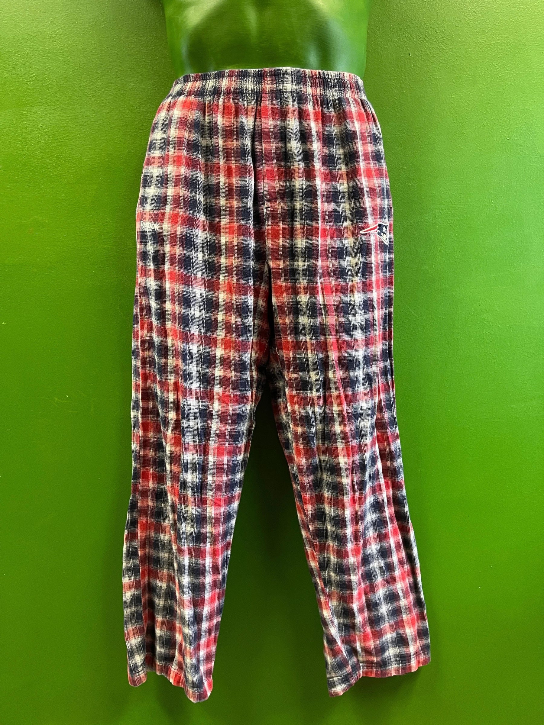NFL New England Patriots Plaid Pyjama Bottoms Pants Trousers Youth X-Large 18-20