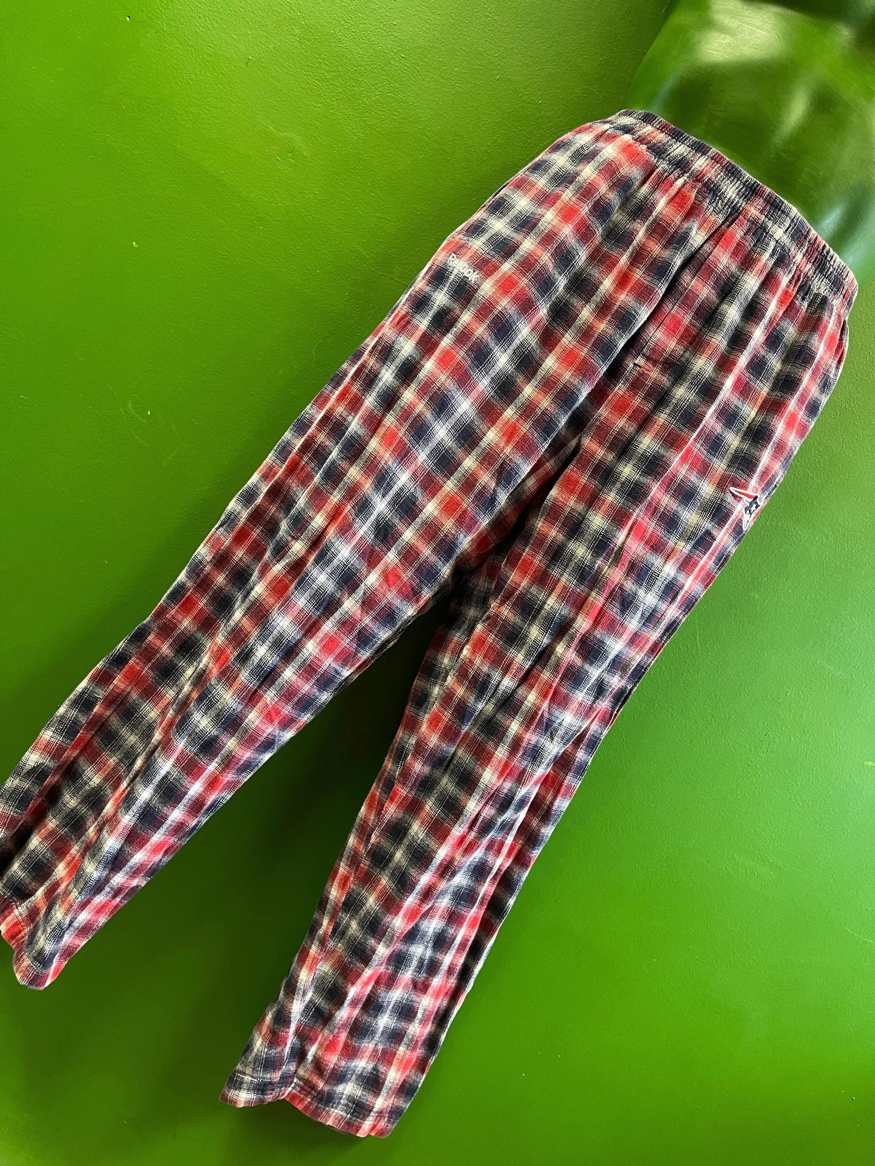 NFL New England Patriots Plaid Pyjama Bottoms Pants Trousers Youth X-Large 18-20
