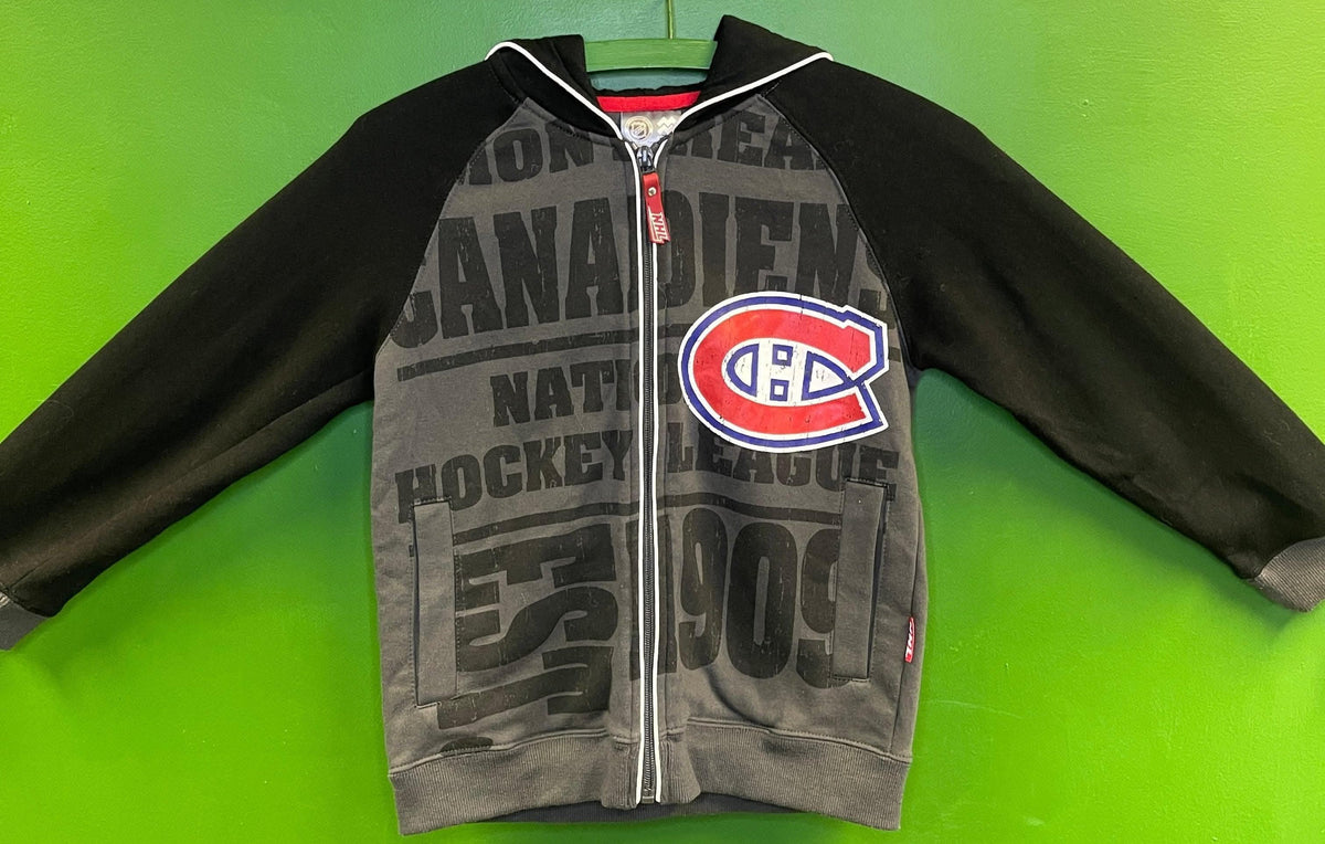 NHL Montreal Canadiens Full-Zip Hoodie Youth Small 6X