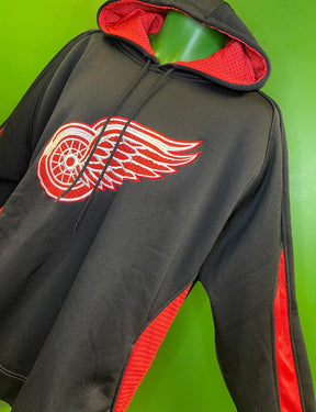 NHL Detroit Red Wings Mesh Look Stitched Pullover Hoodie Men's 2X-Large
