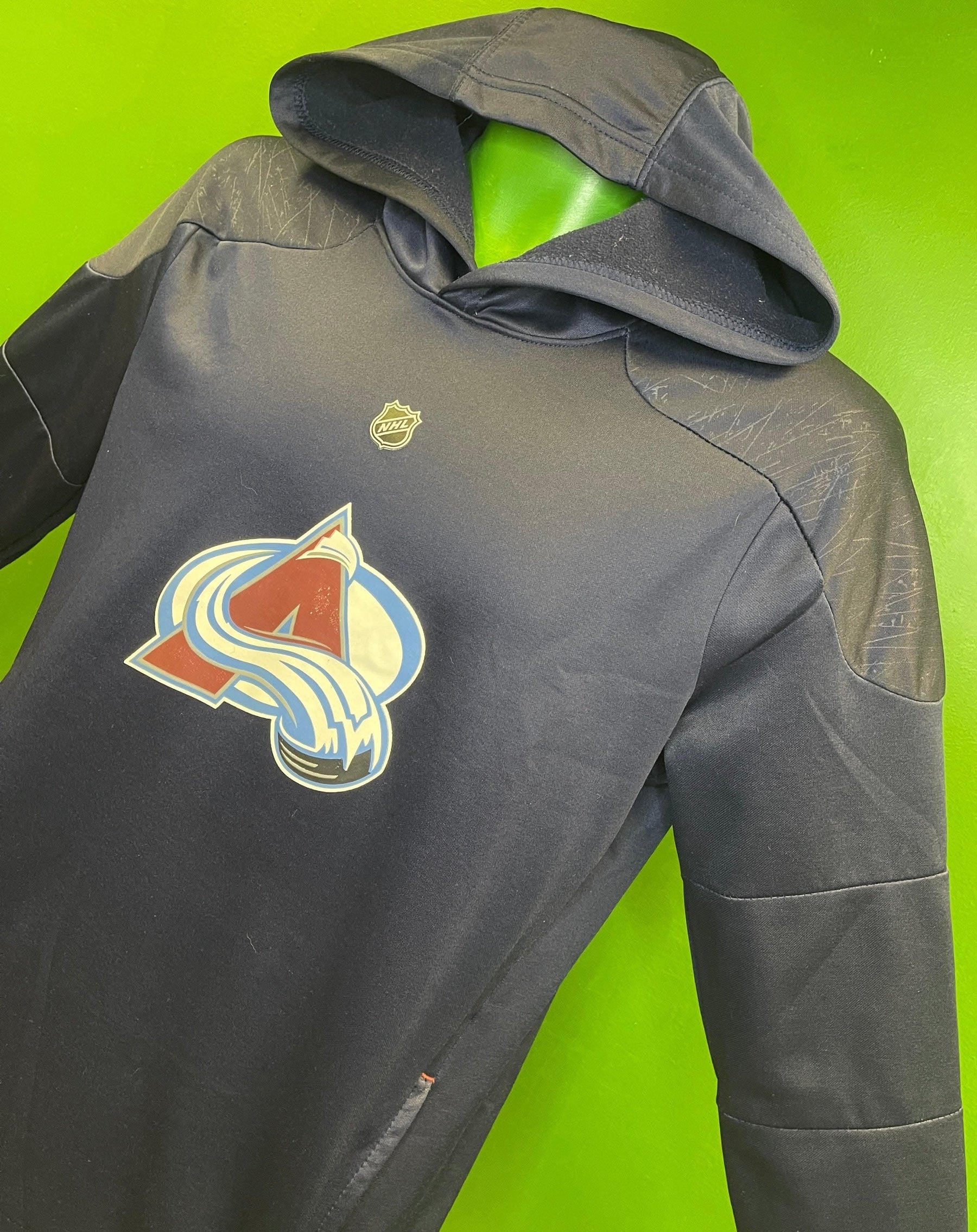 NHL Colorado Avalanche Black Hoodie Youth Large 14-16